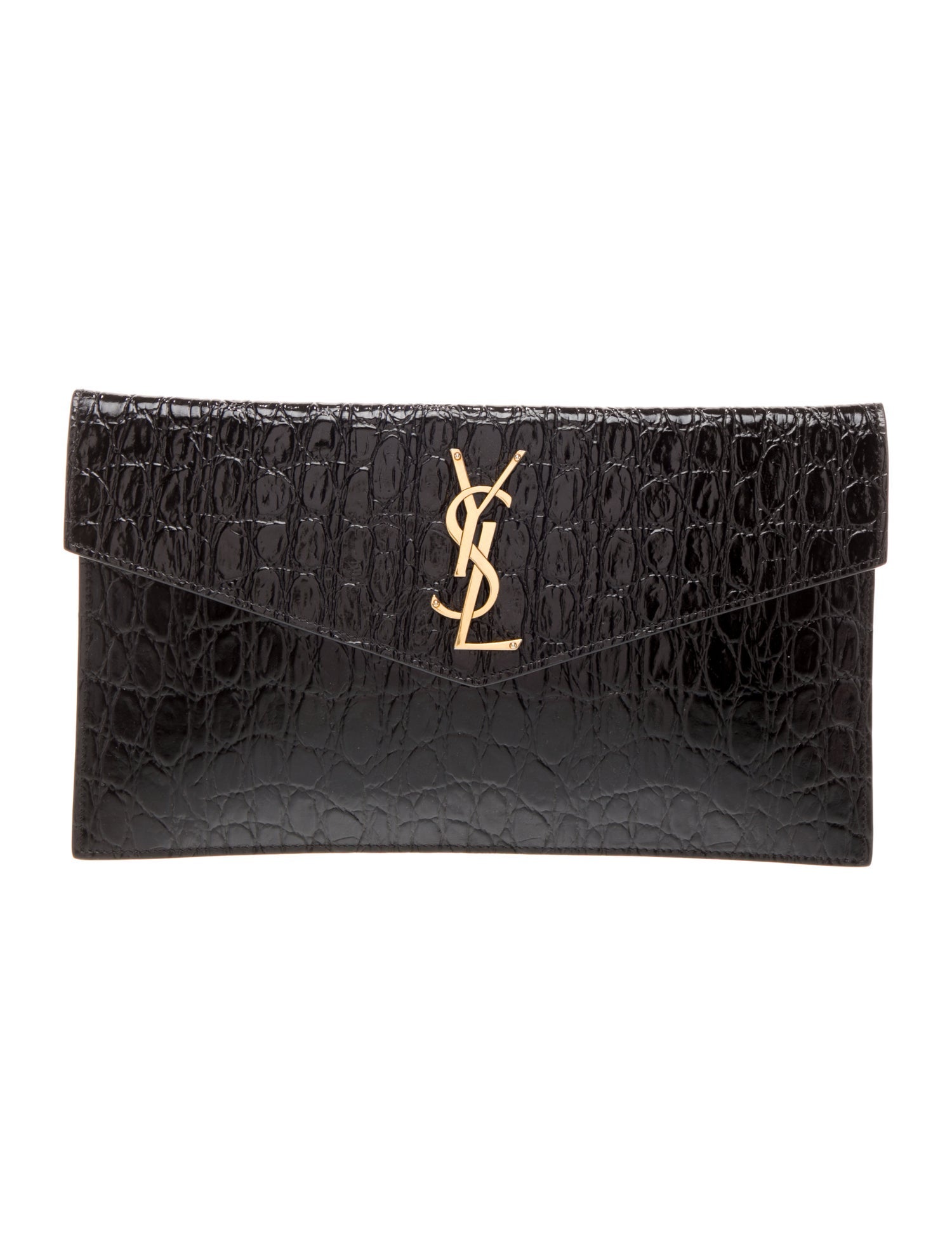 Saint Laurent Embossed Leather Uptown 2022