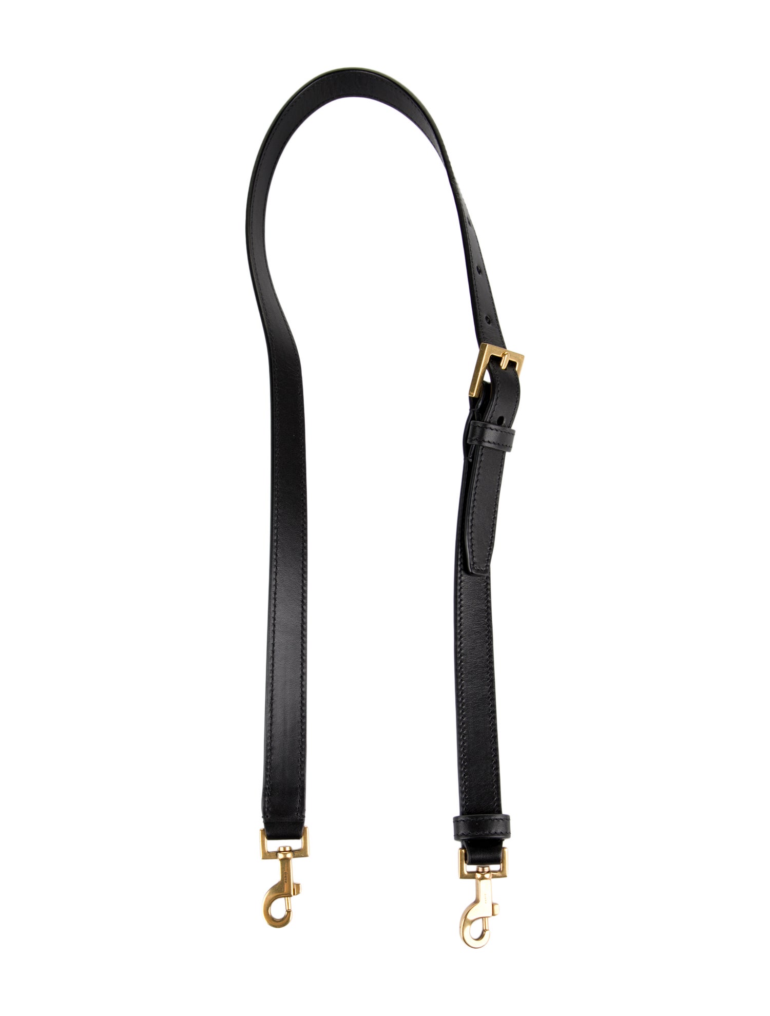 Saint Laurent leather bag strap