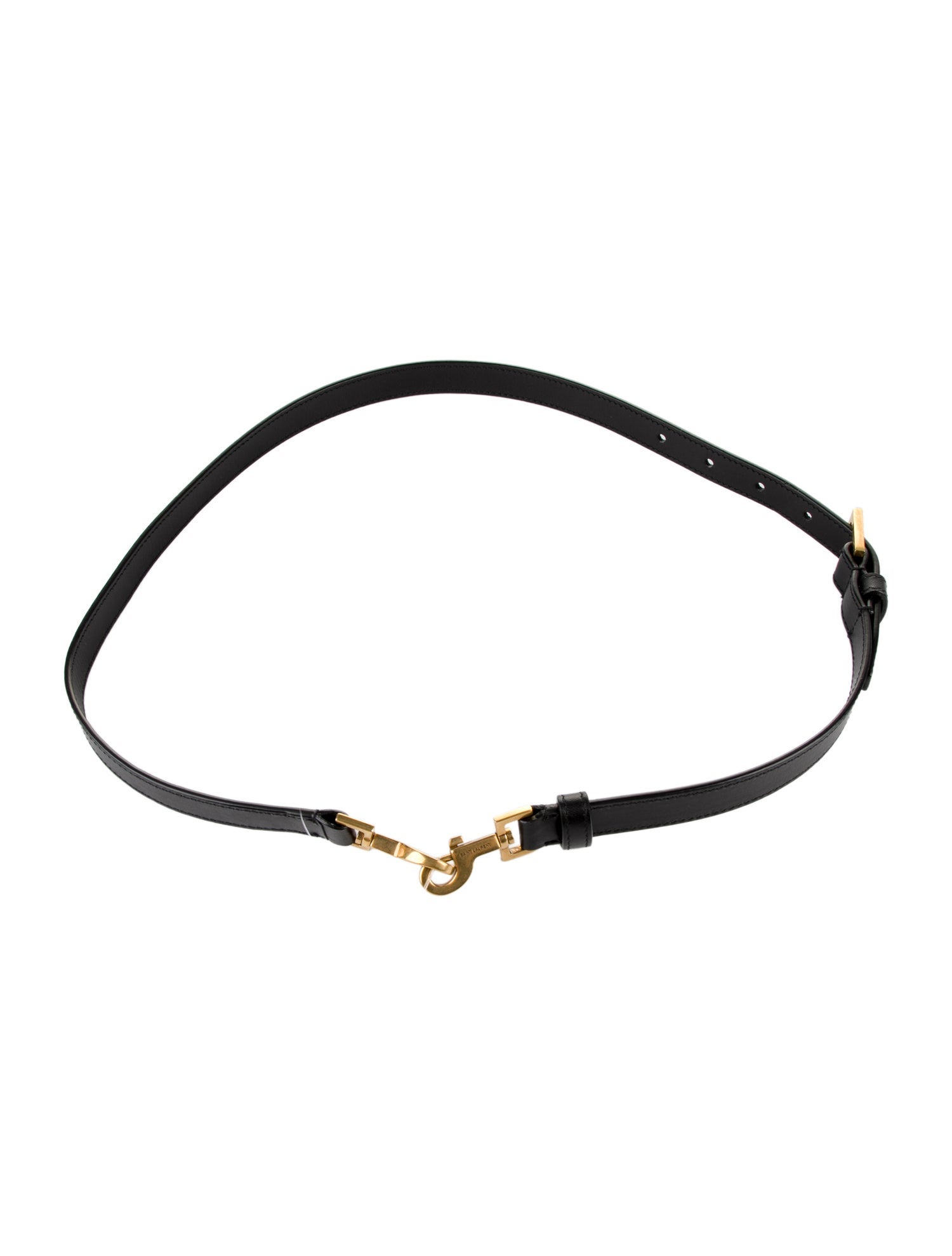 Saint Laurent leather bag strap