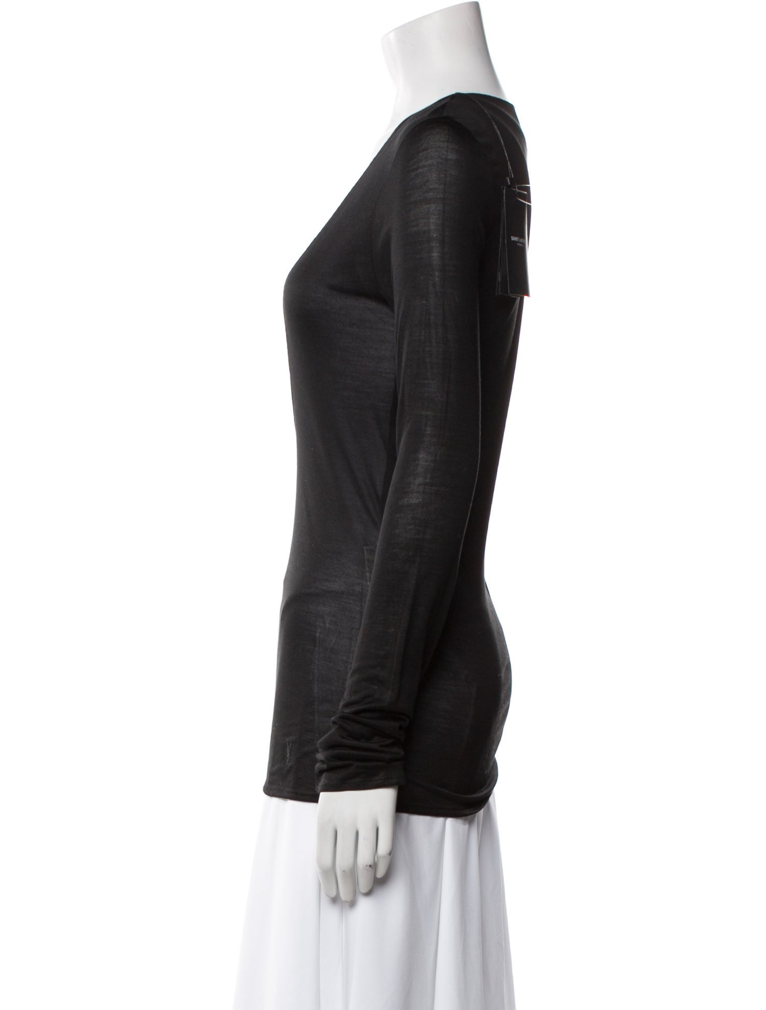 Saint Laurent 2023 Silk Sweatshirt w/ Tags