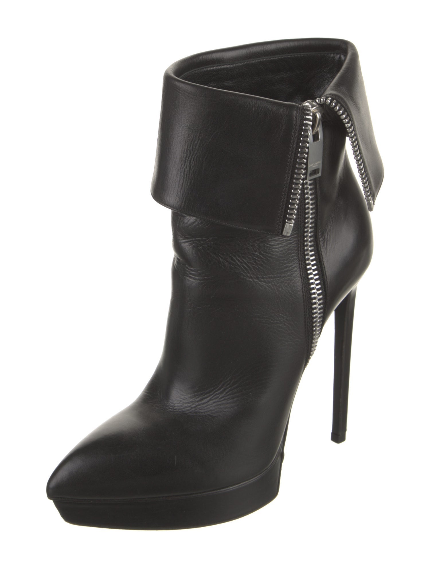 Saint Laurent Leather Boots