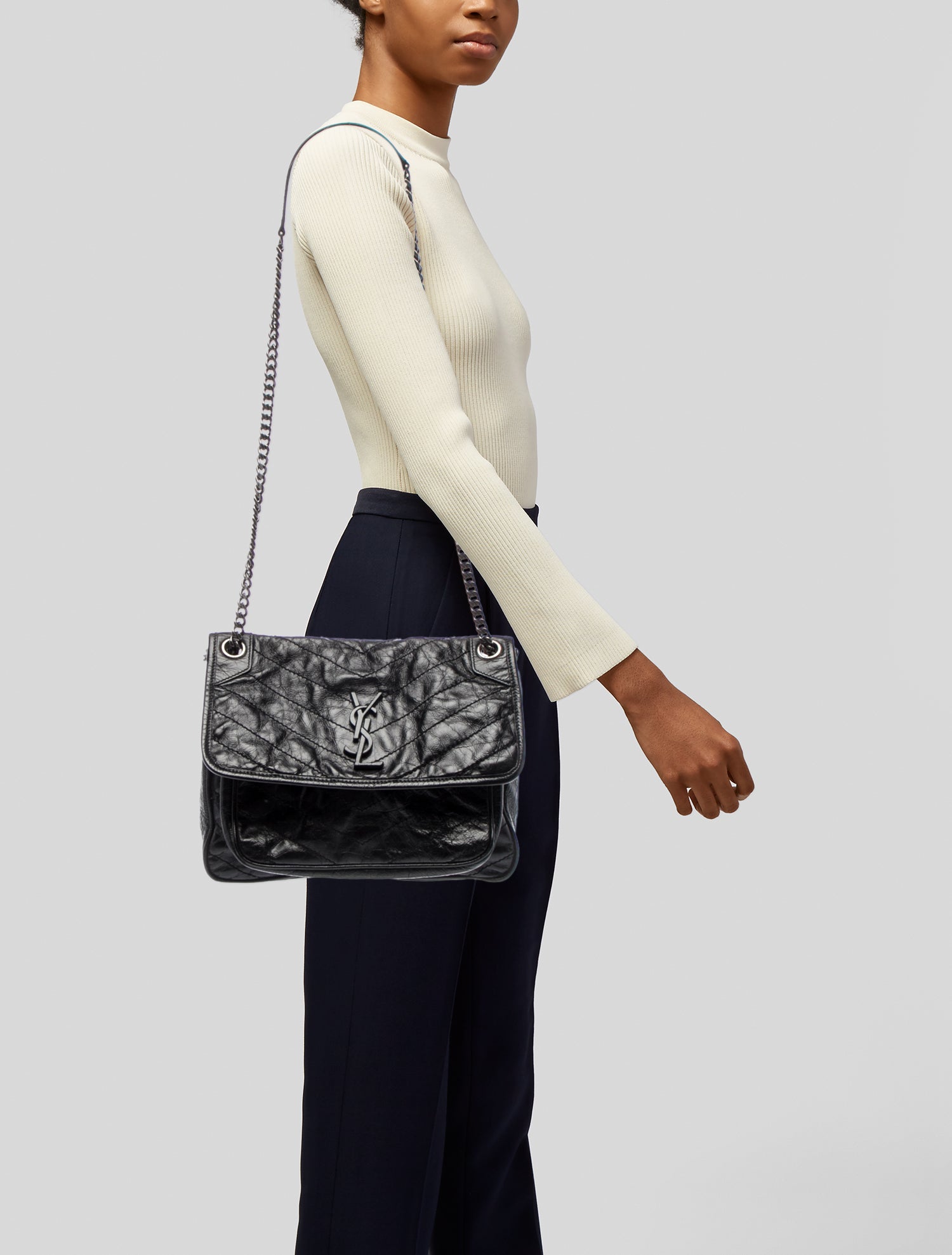 Saint Laurent Leather Niki