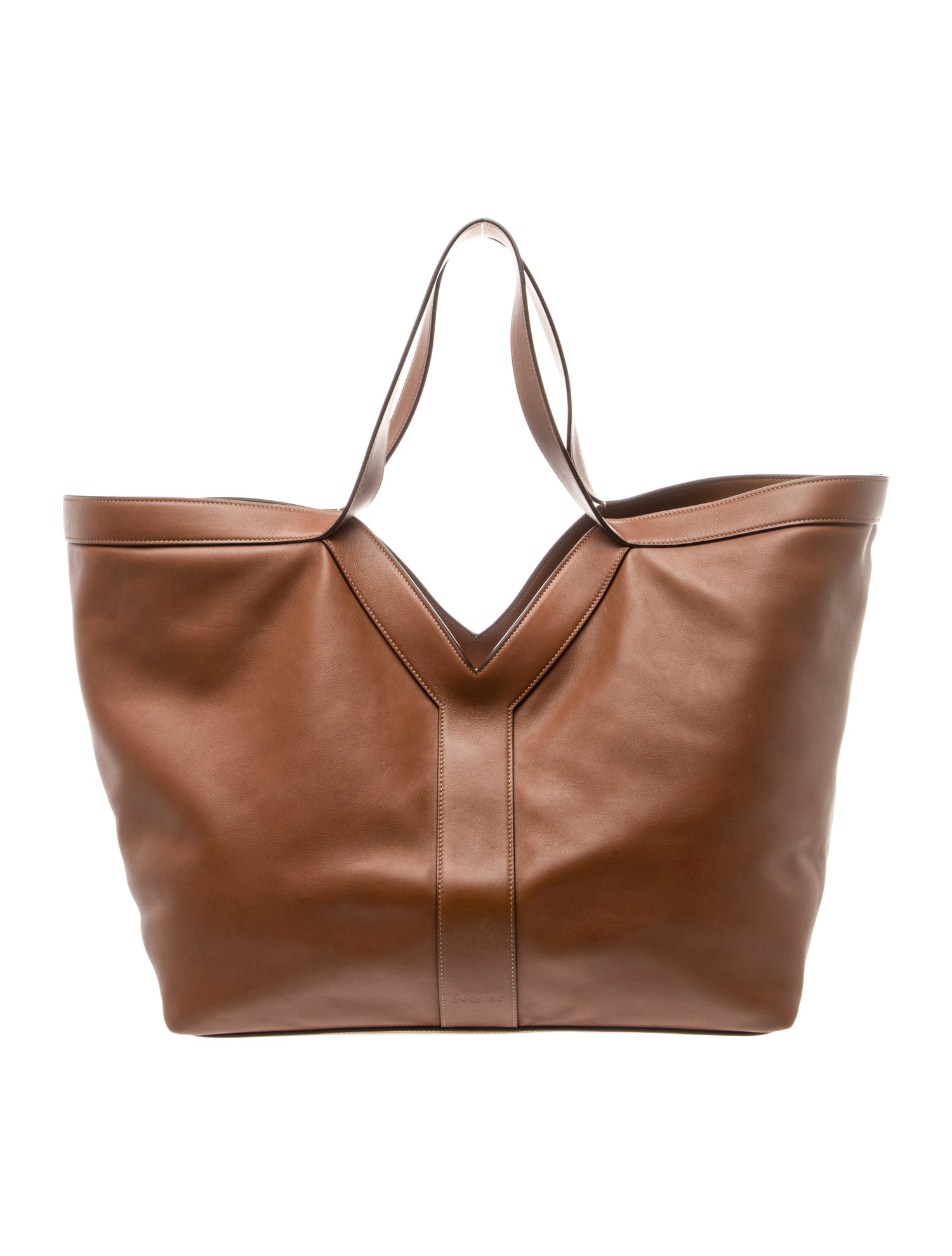 Saint Laurent Leather Y Tote 2024
