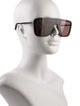 Saint Laurent Shield Tinted Sunglasses