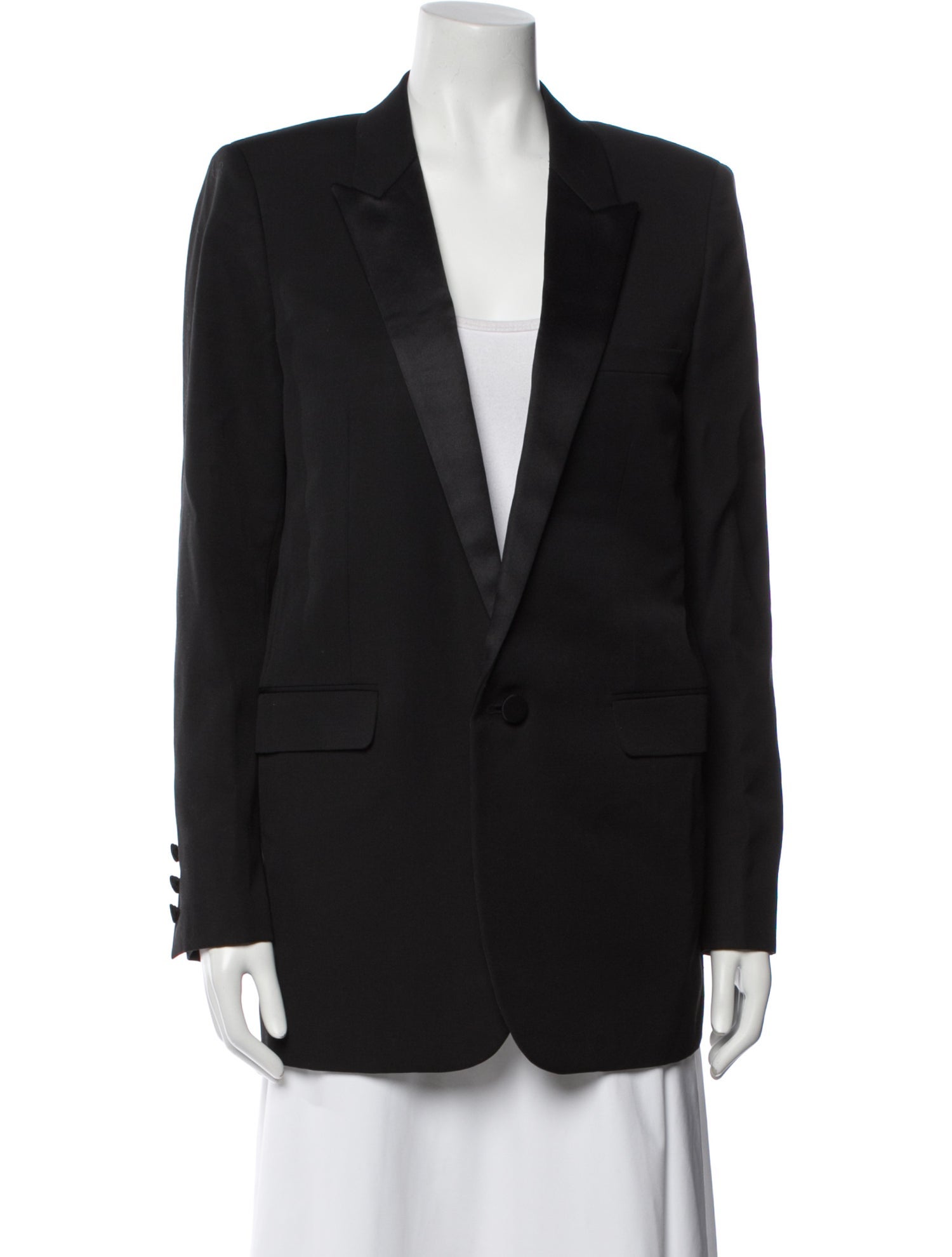 Saint Laurent Virgin Wool Blazer