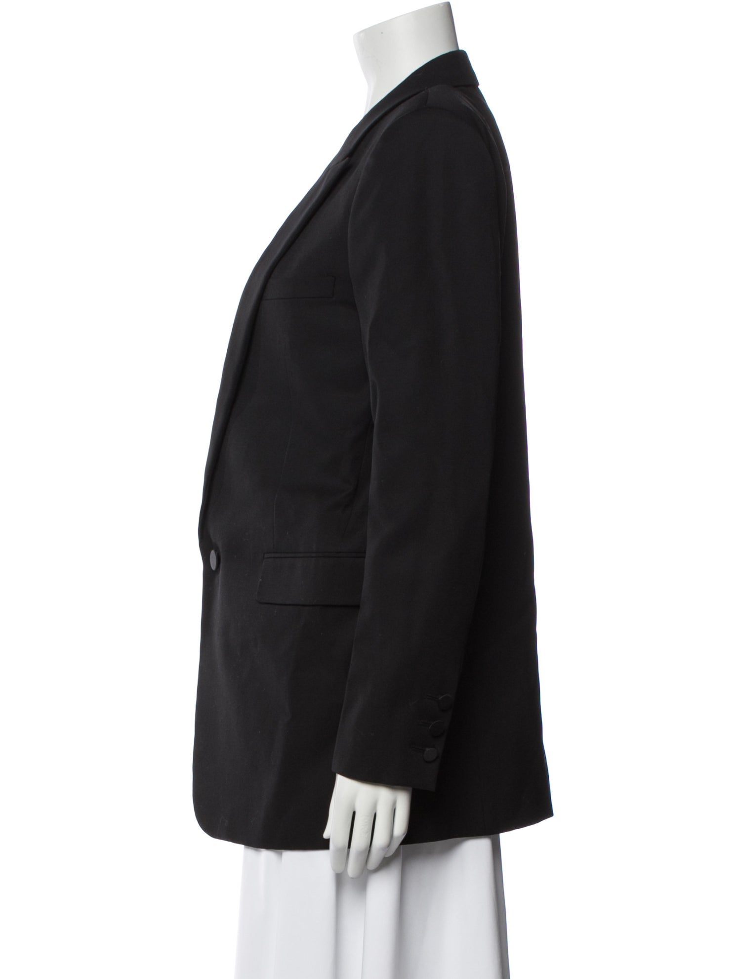 Saint Laurent Virgin Wool Blazer