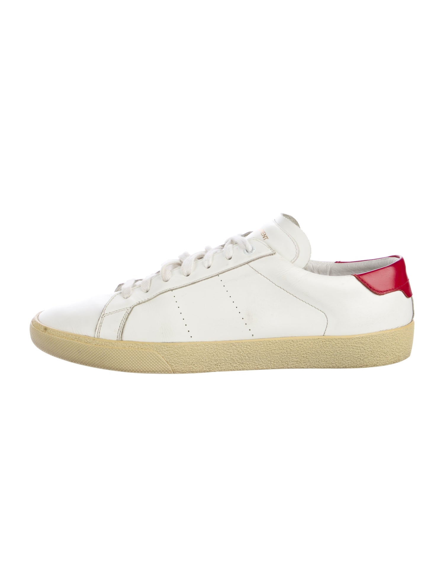 Saint Laurent Leather Sneakers