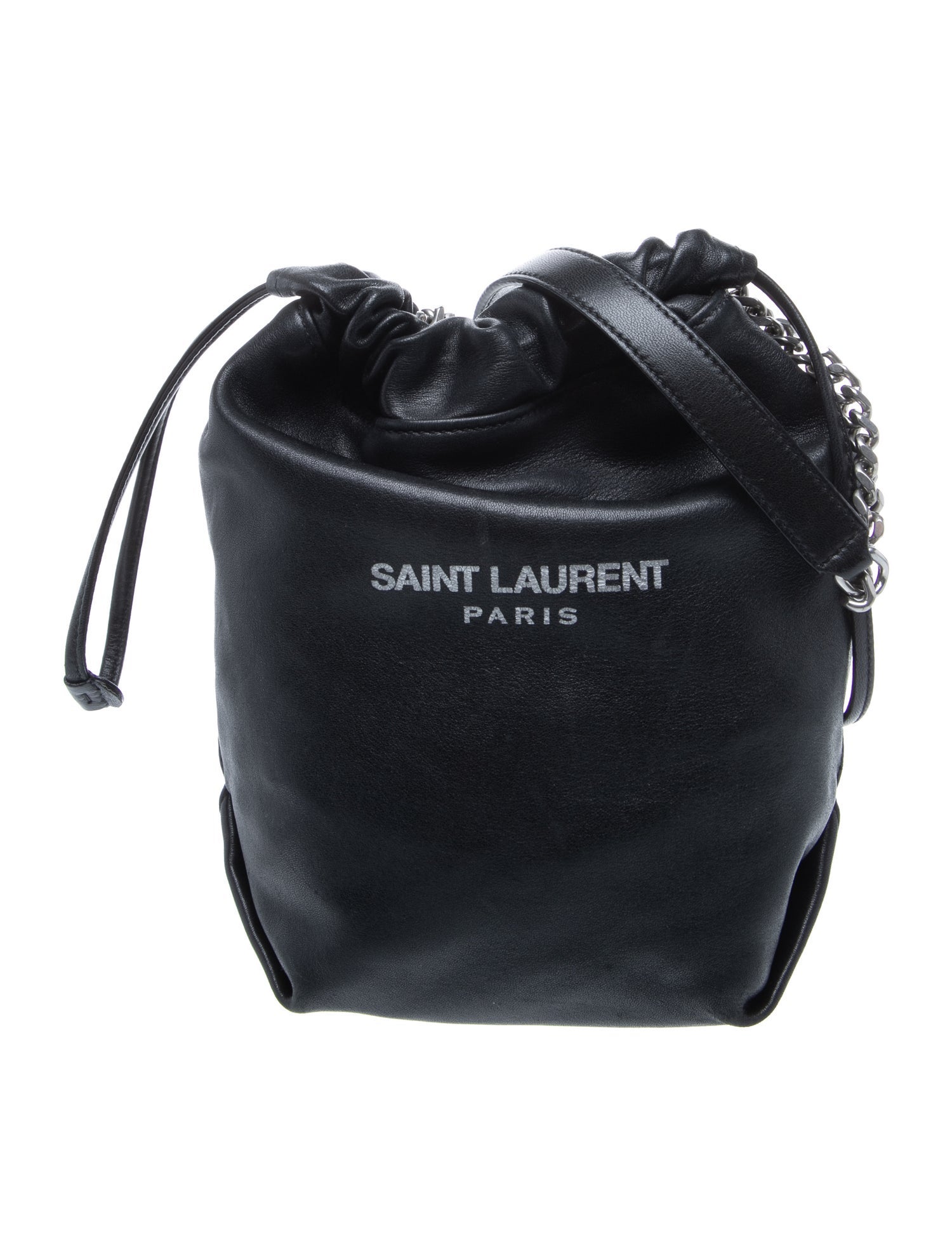 Saint Laurent Leather Teddy Mini