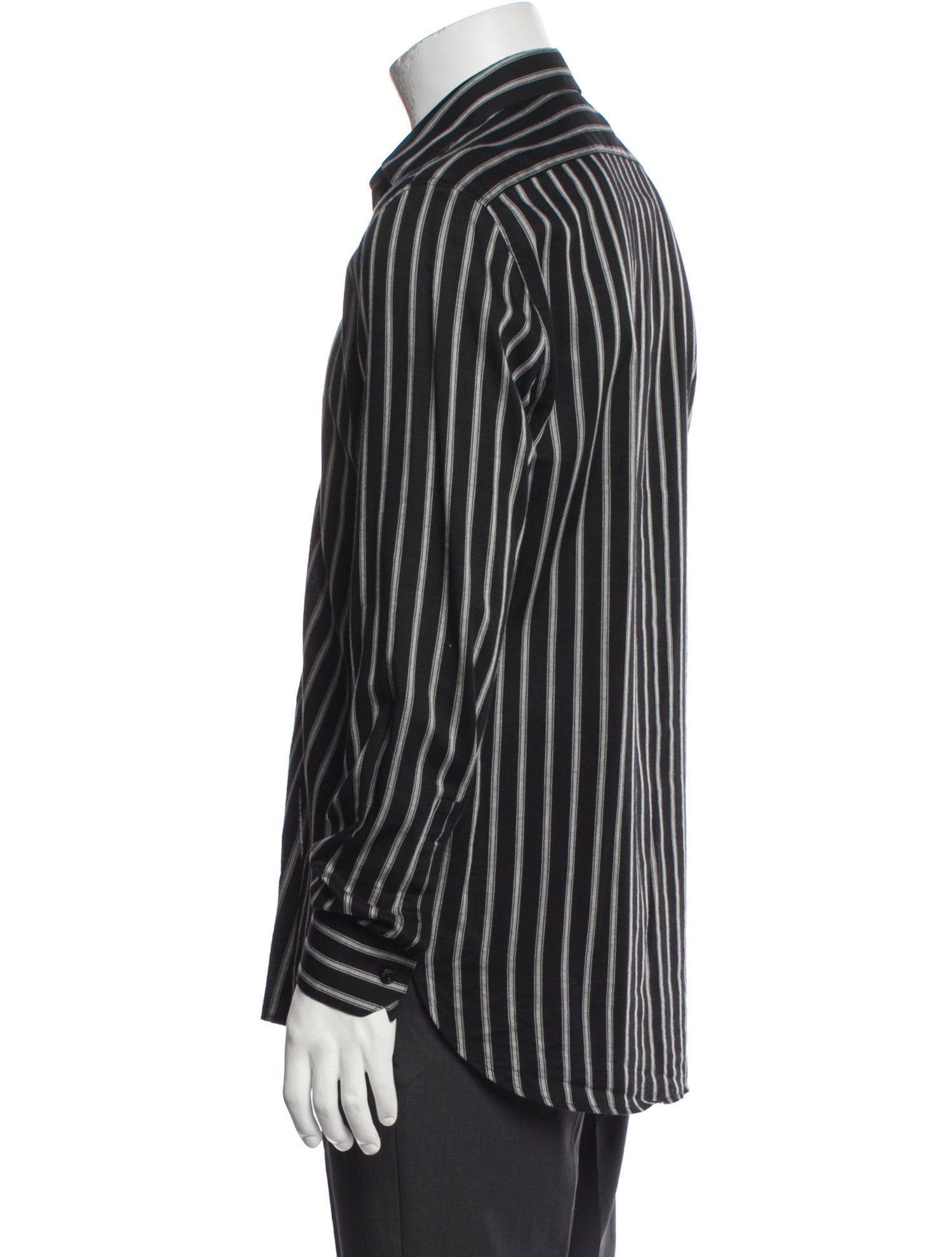 Saint Laurent 2019 Striped Shirt