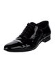 Saint Laurent Patent Leather Grosgrain Trim Oxfords