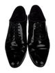 Saint Laurent Patent Leather Grosgrain Trim Oxfords