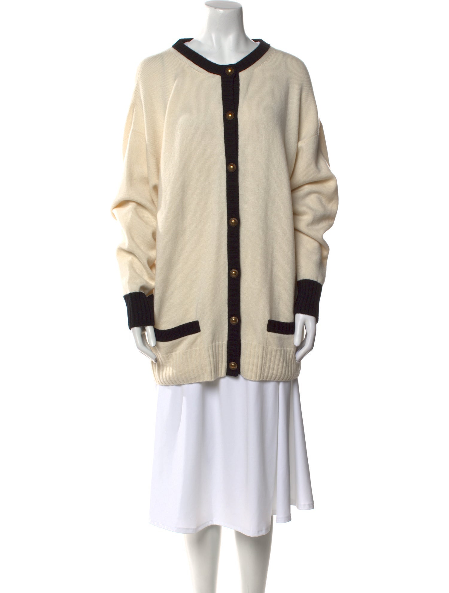 Saint Laurent Cashmere Striped Sweater w/ Tags