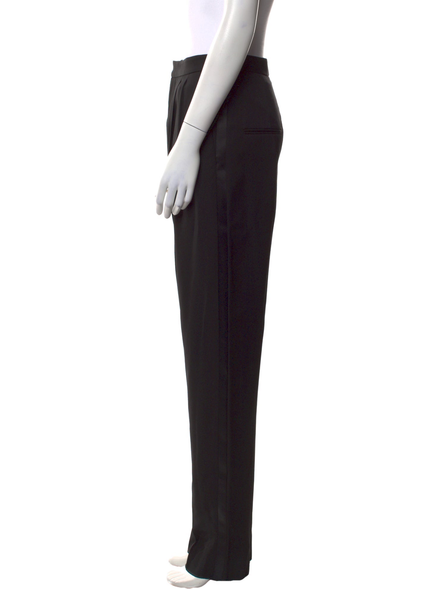 Saint Laurent Wool Straight Leg Pants w/ Tags