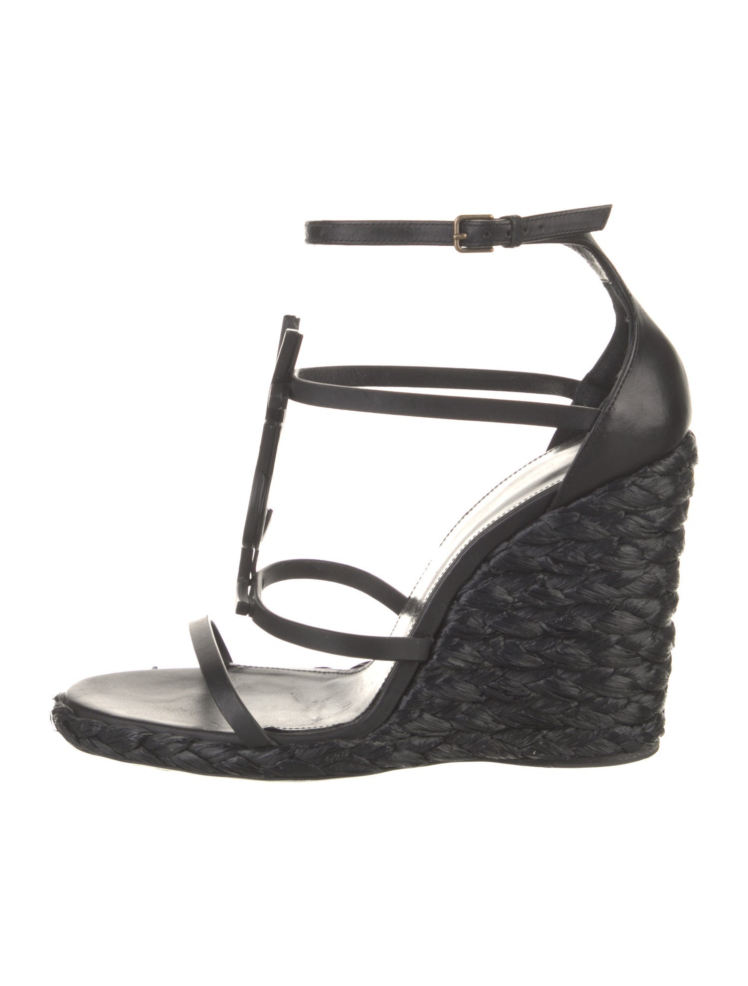 Saint Laurent Leather Espadrilles