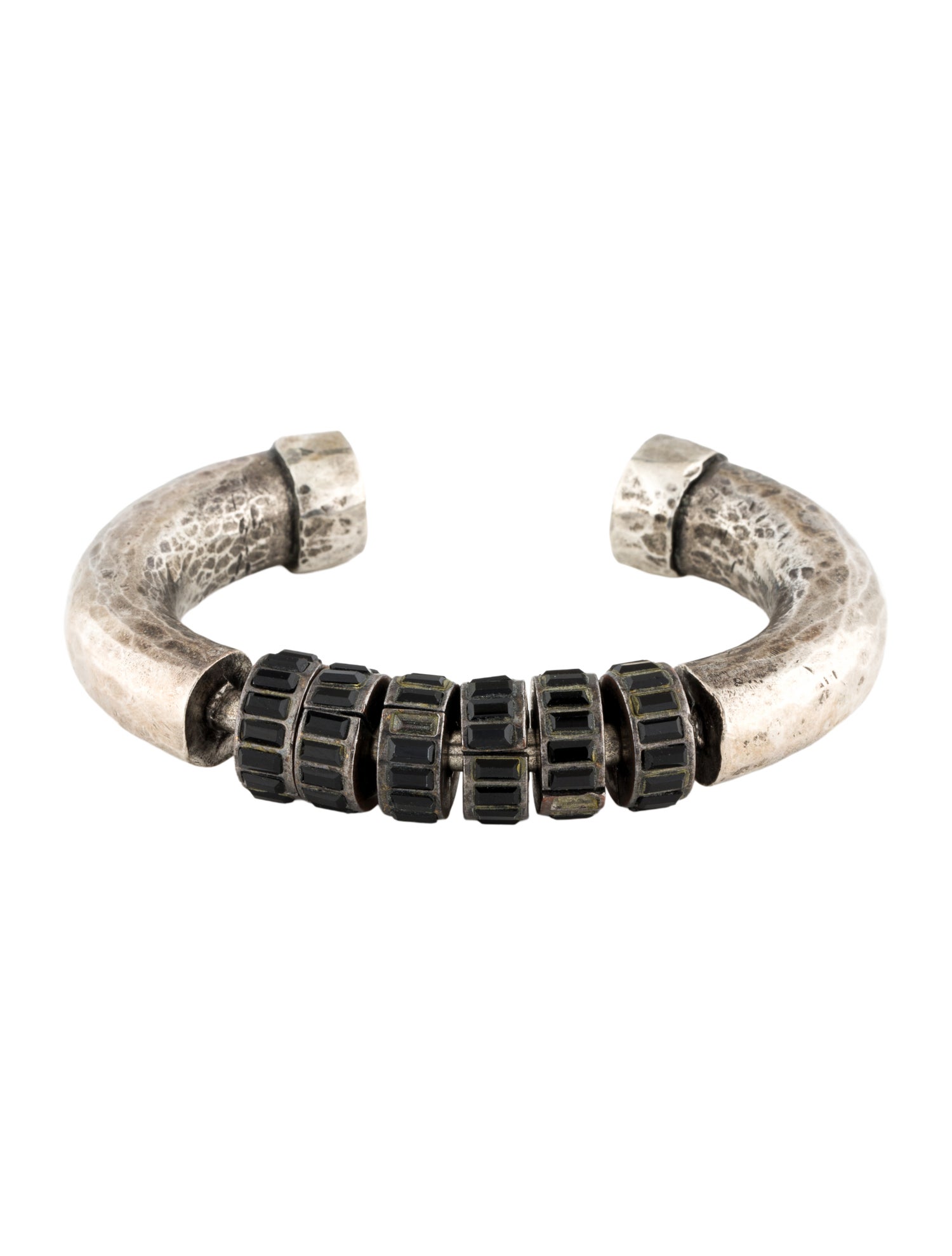 Saint Laurent Crystal Cuff Bracelet