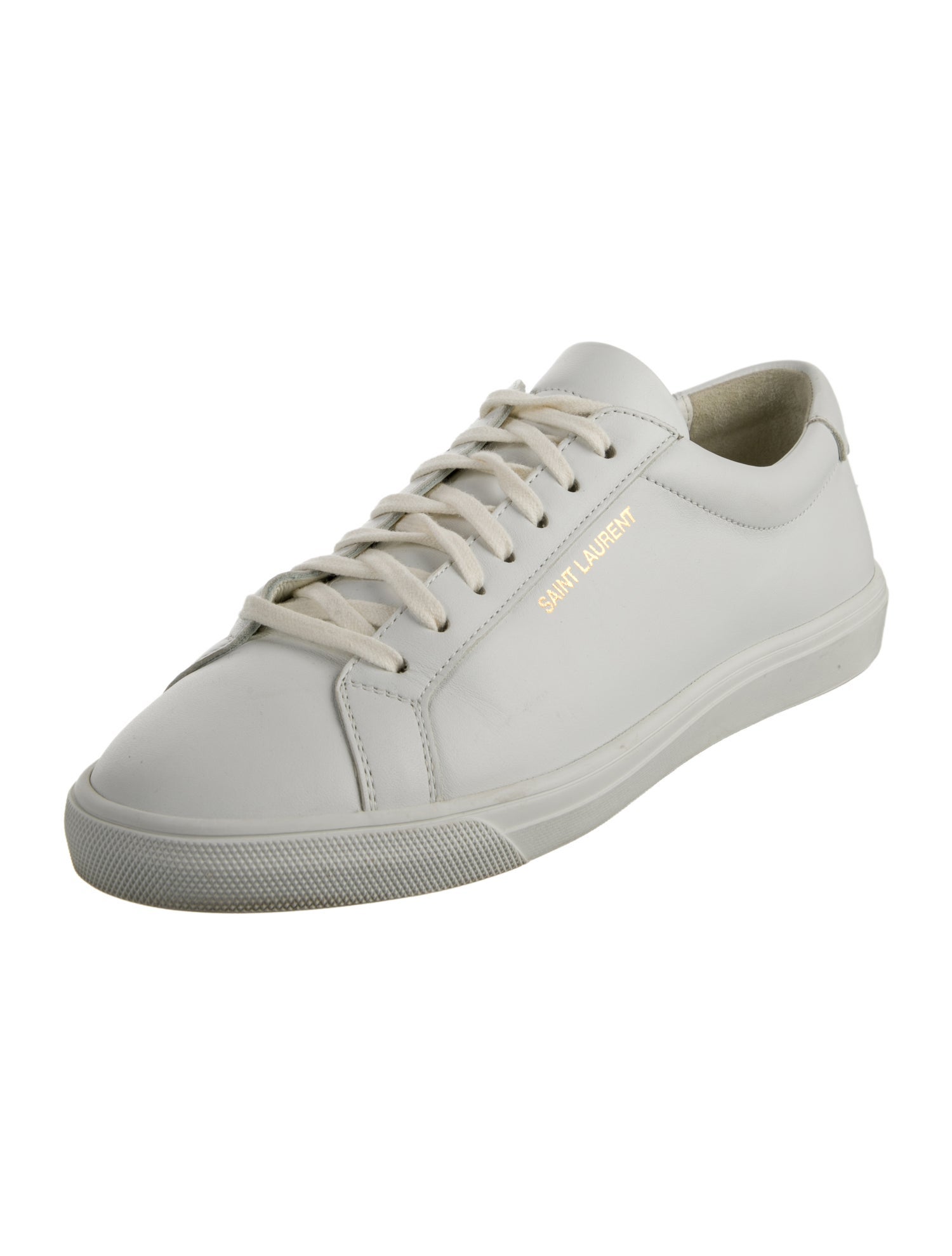 Saint Laurent Leather Sneakers