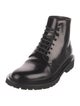 Saint Laurent Patent Leather Combat Boots