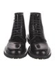 Saint Laurent Patent Leather Combat Boots