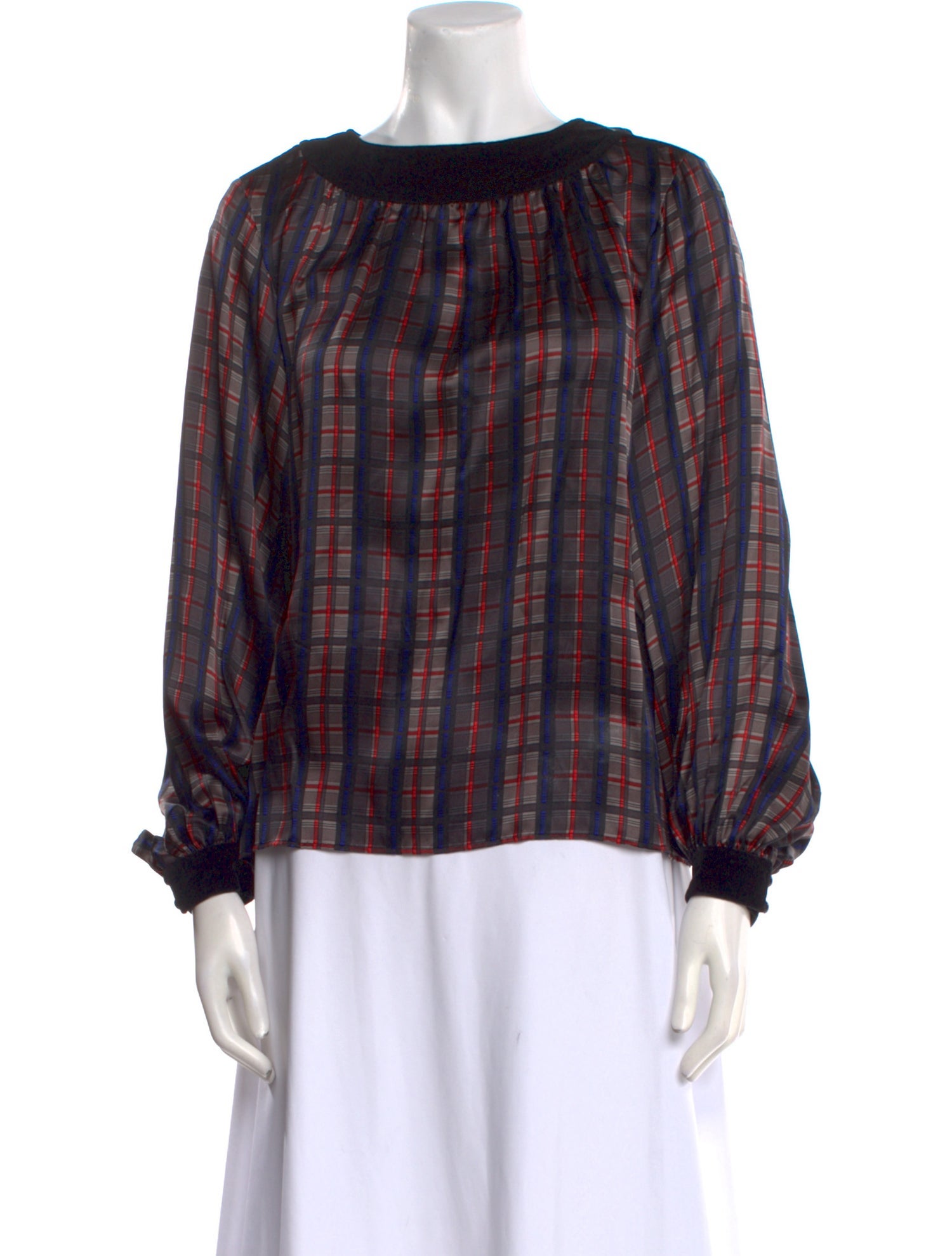 Yves Saint Laurent Rive Gauche Vintage Late 1970's - Early 1980's Blouse