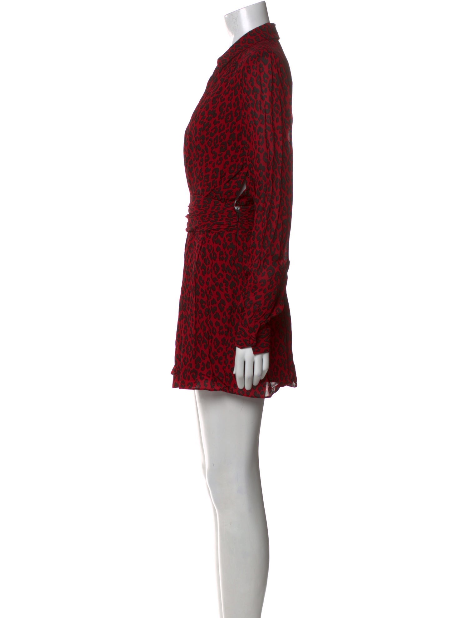 Saint Laurent Printed Mini Dress