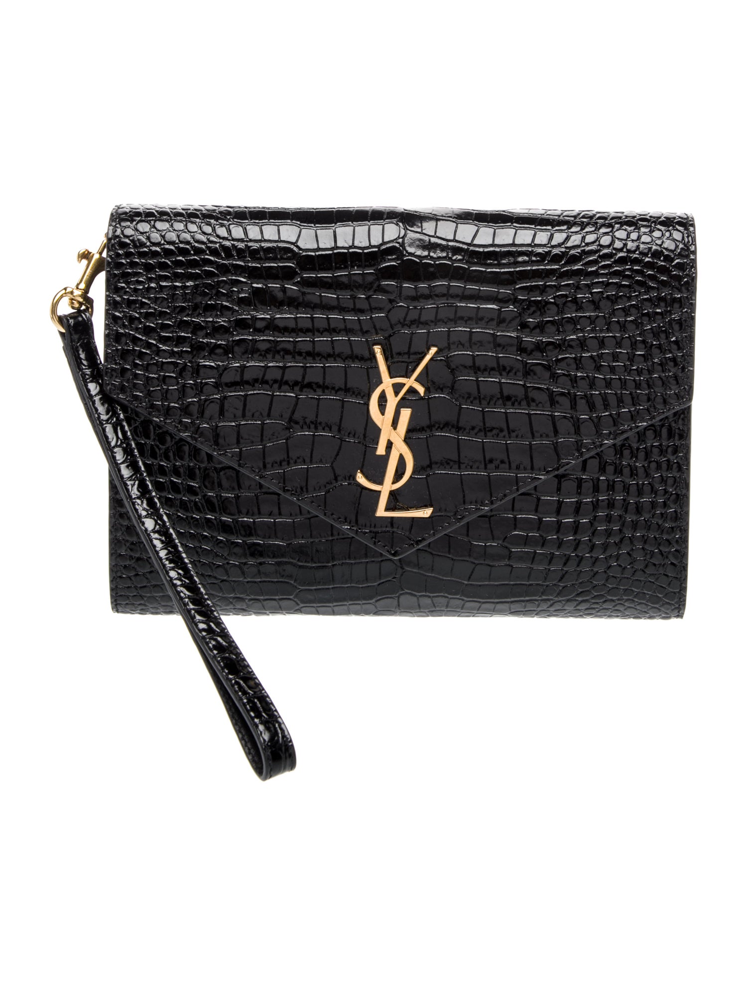 Saint Laurent Embossed Leather Cassandre 2025