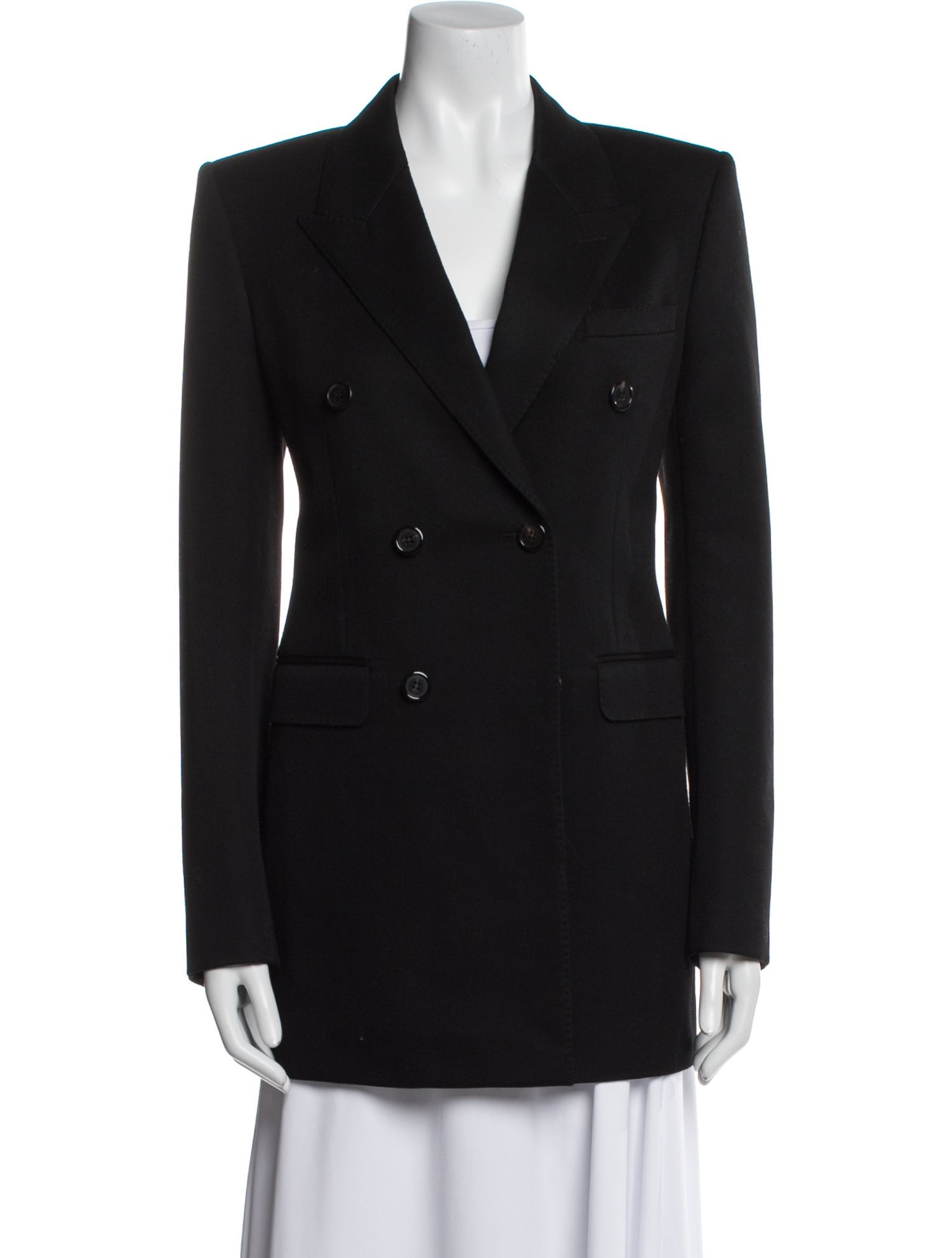 Saint Laurent Virgin Wool Blazer