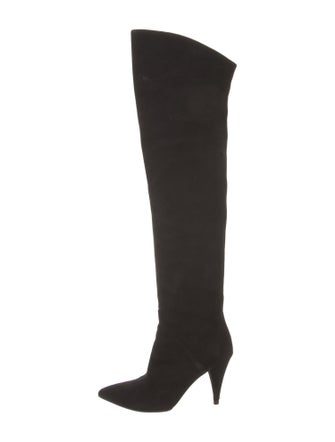 Saint Laurent Suede Boots