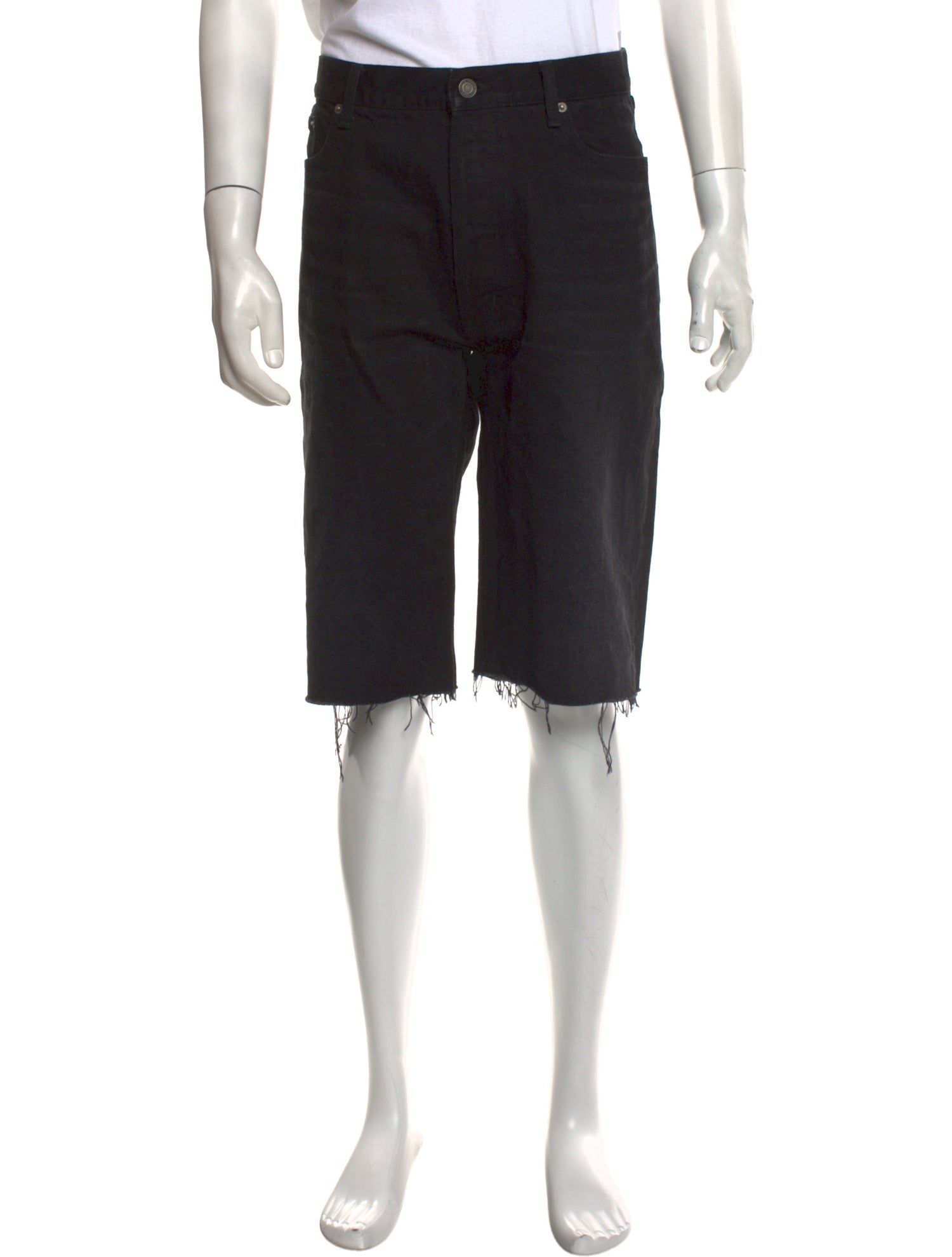 Saint Laurent 2022 Flat Front Shorts