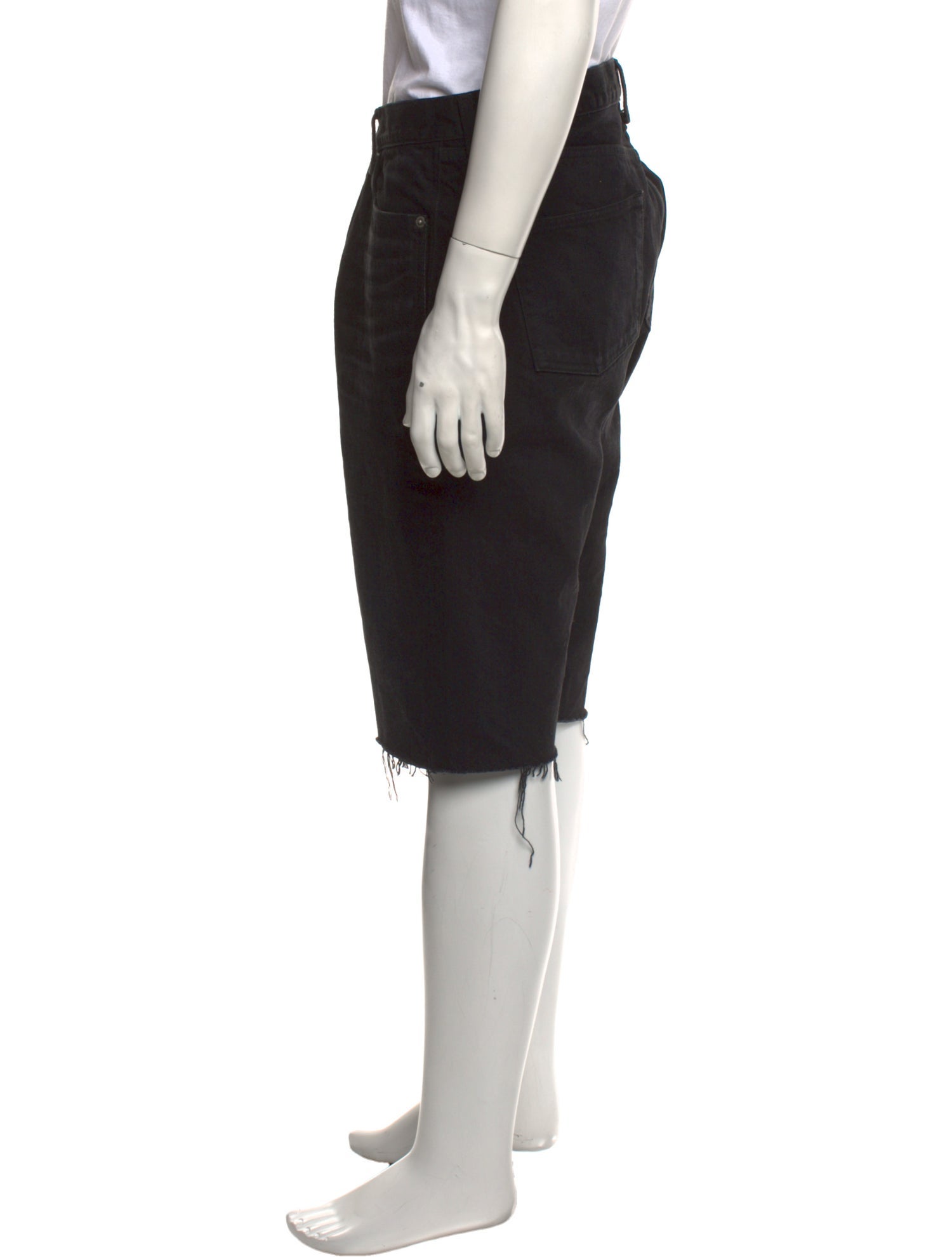 Saint Laurent 2022 Flat Front Shorts