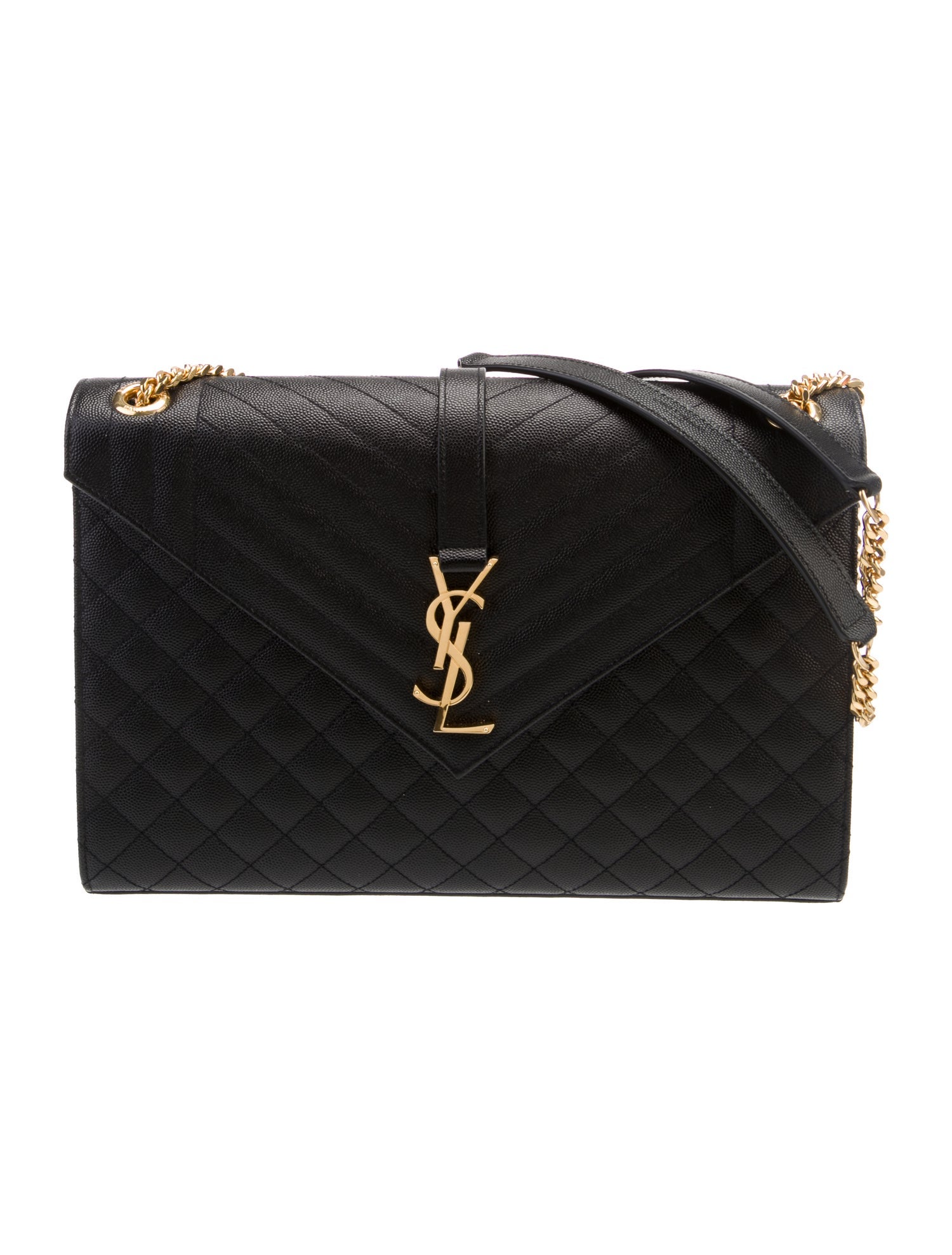 Saint Laurent Quilted Envelope