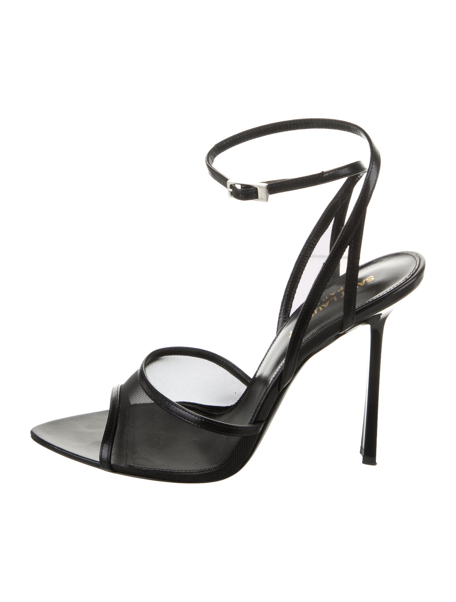 Saint Laurent Leather Slingback Pumps