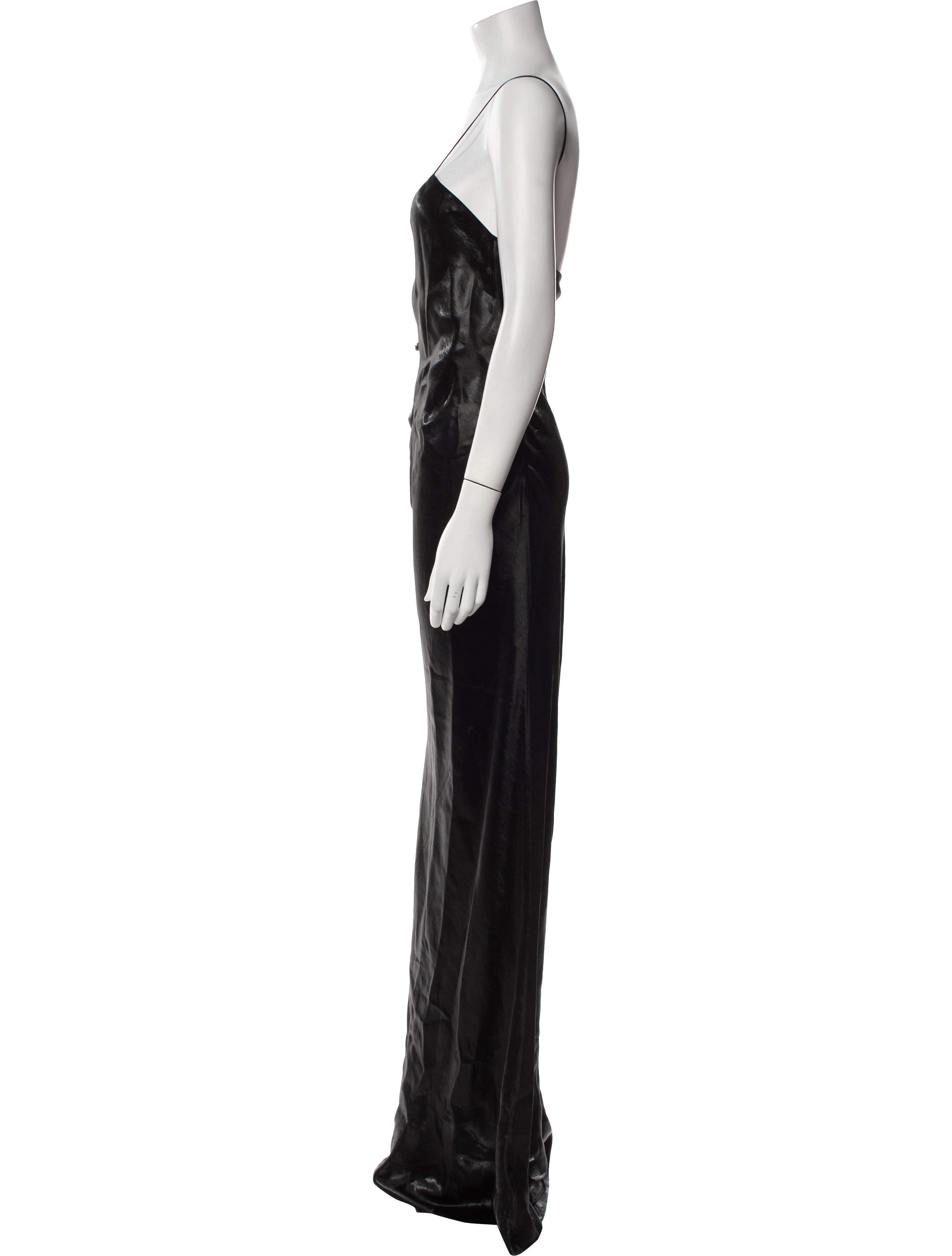 Saint Laurent V-Neck Long Dress w/ Tags