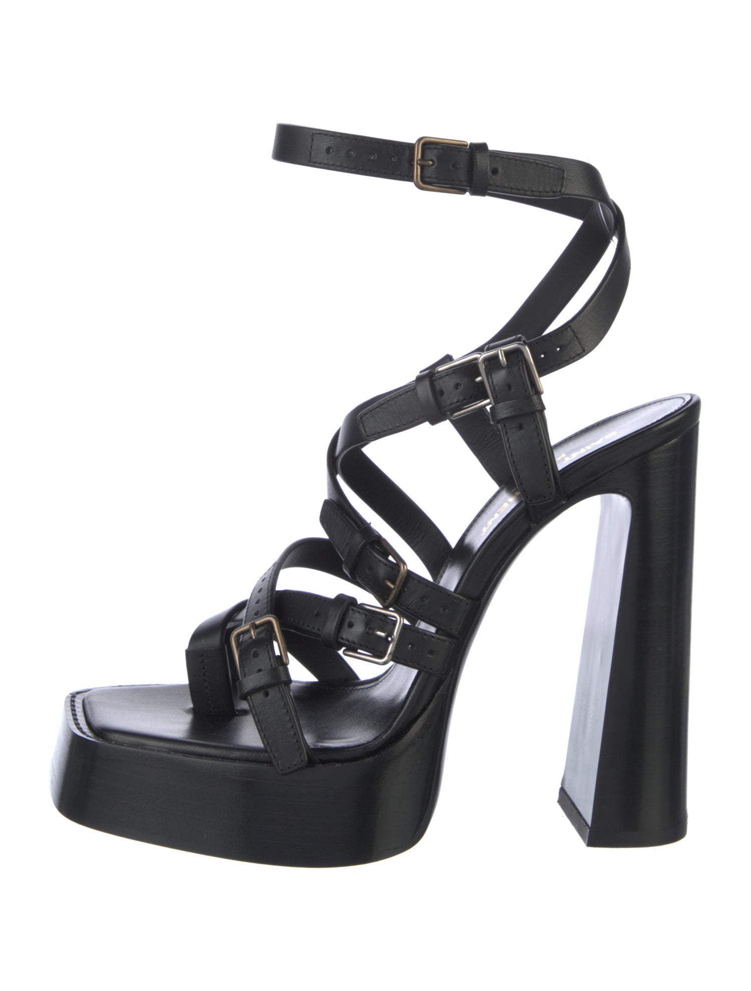 Saint Laurent Leather Sandals