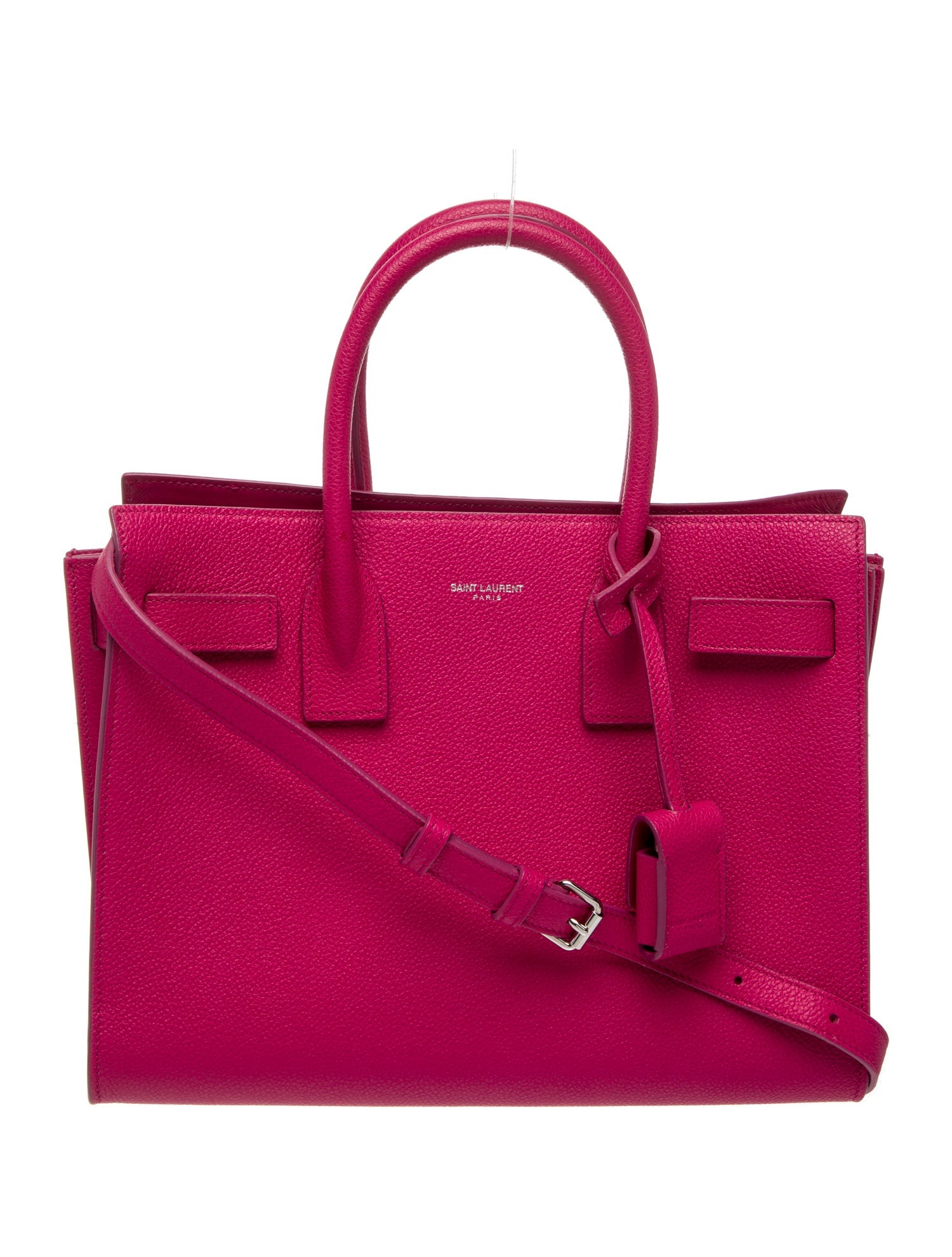 Saint Laurent Leather Sac De Jour Baby