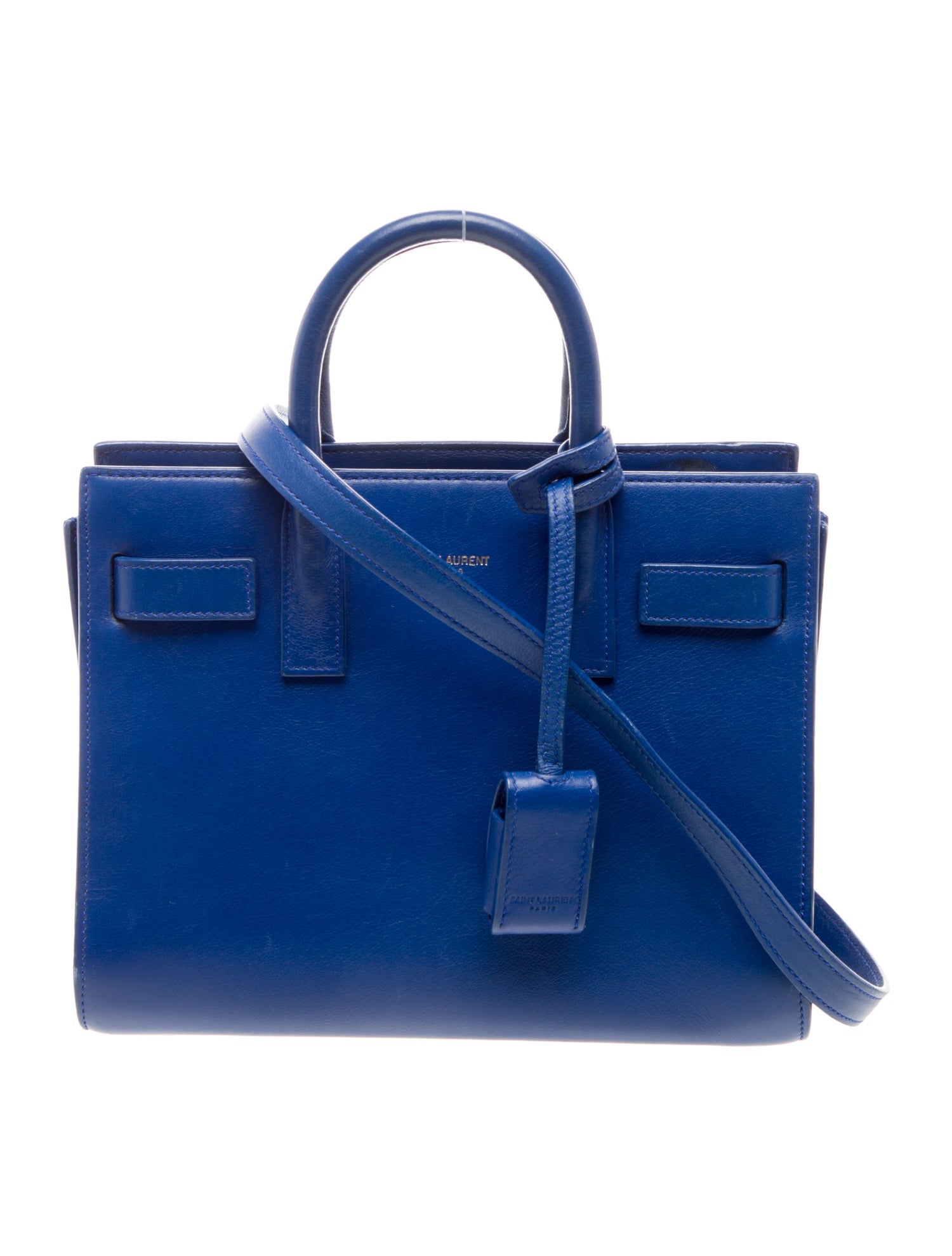 Saint Laurent Leather Sac De Jour Nano