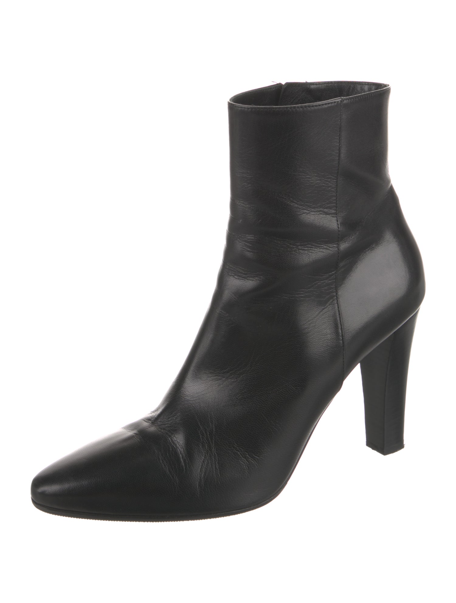 Saint Laurent Leather Boots