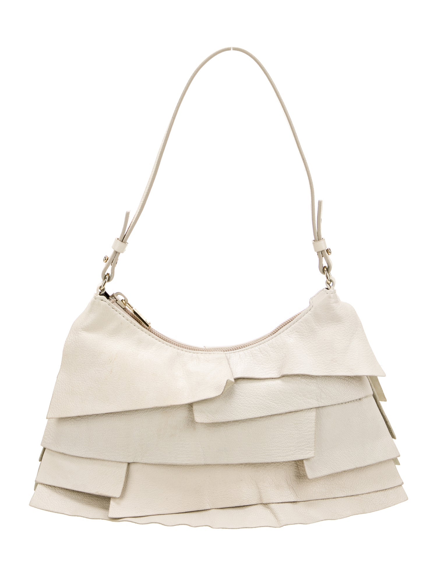 Yves Saint Laurent Rive Gauche Leather Shoulder Bag