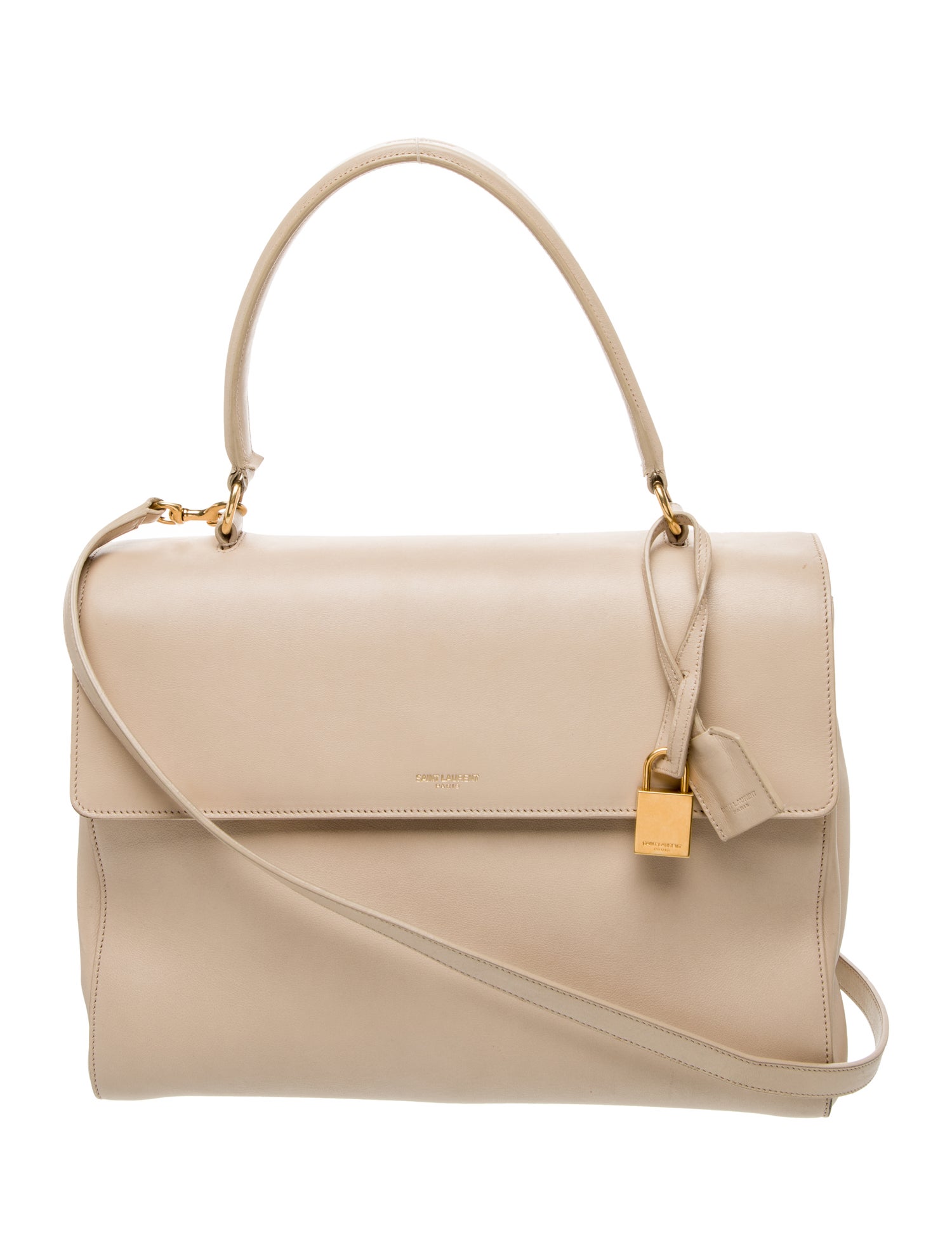 Saint Laurent Leather Top Handle Bag