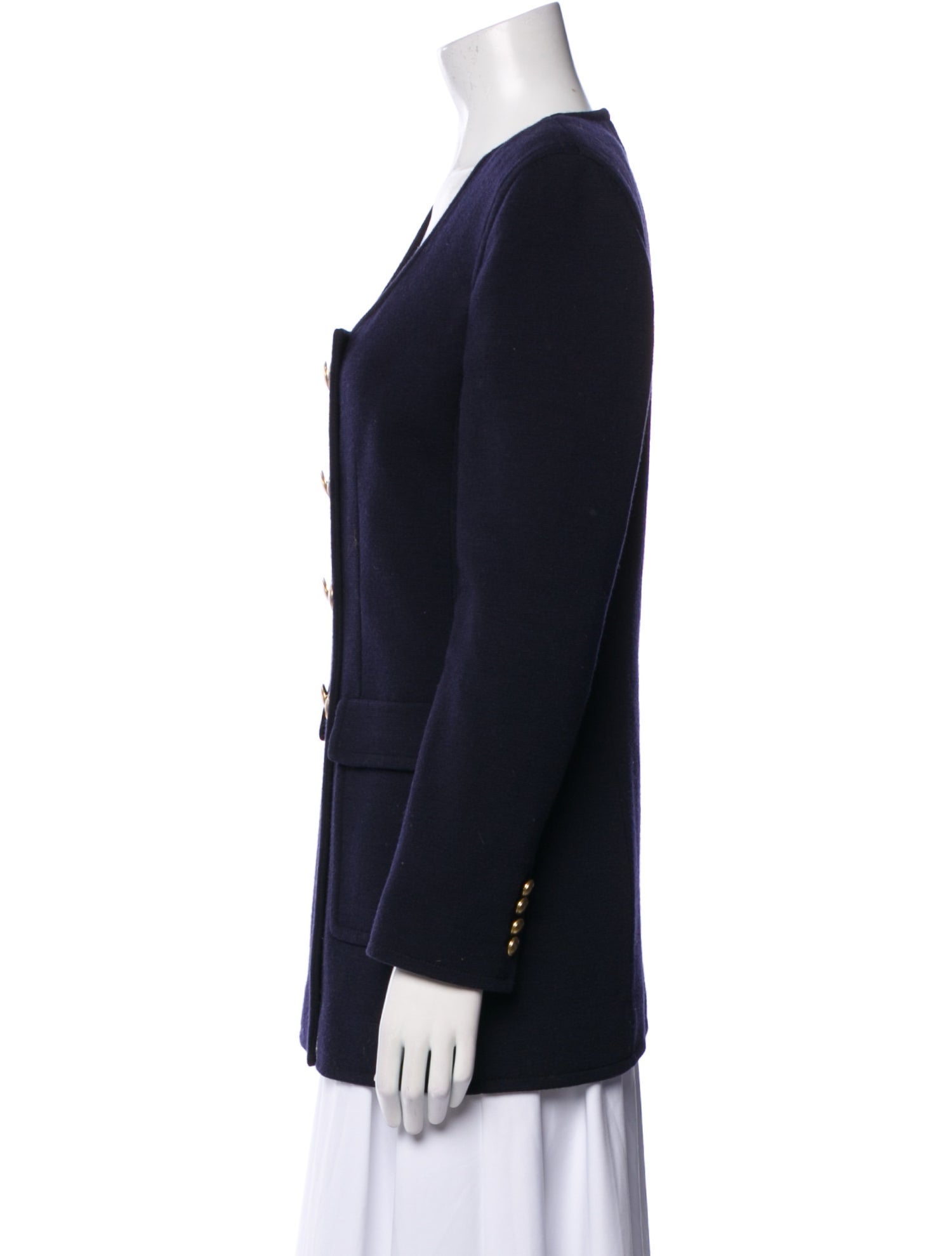 Saint Laurent Virgin Wool Evening Jacket