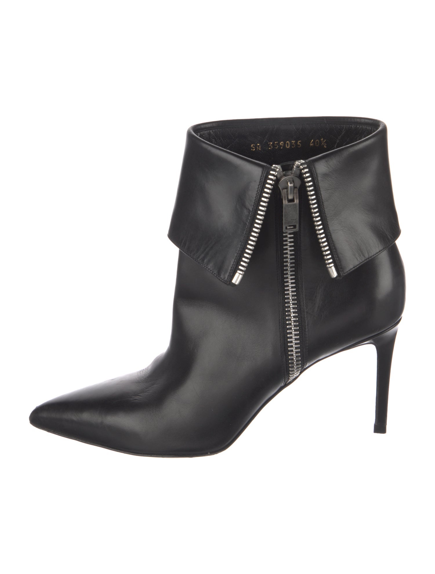 Saint Laurent Leather Boots