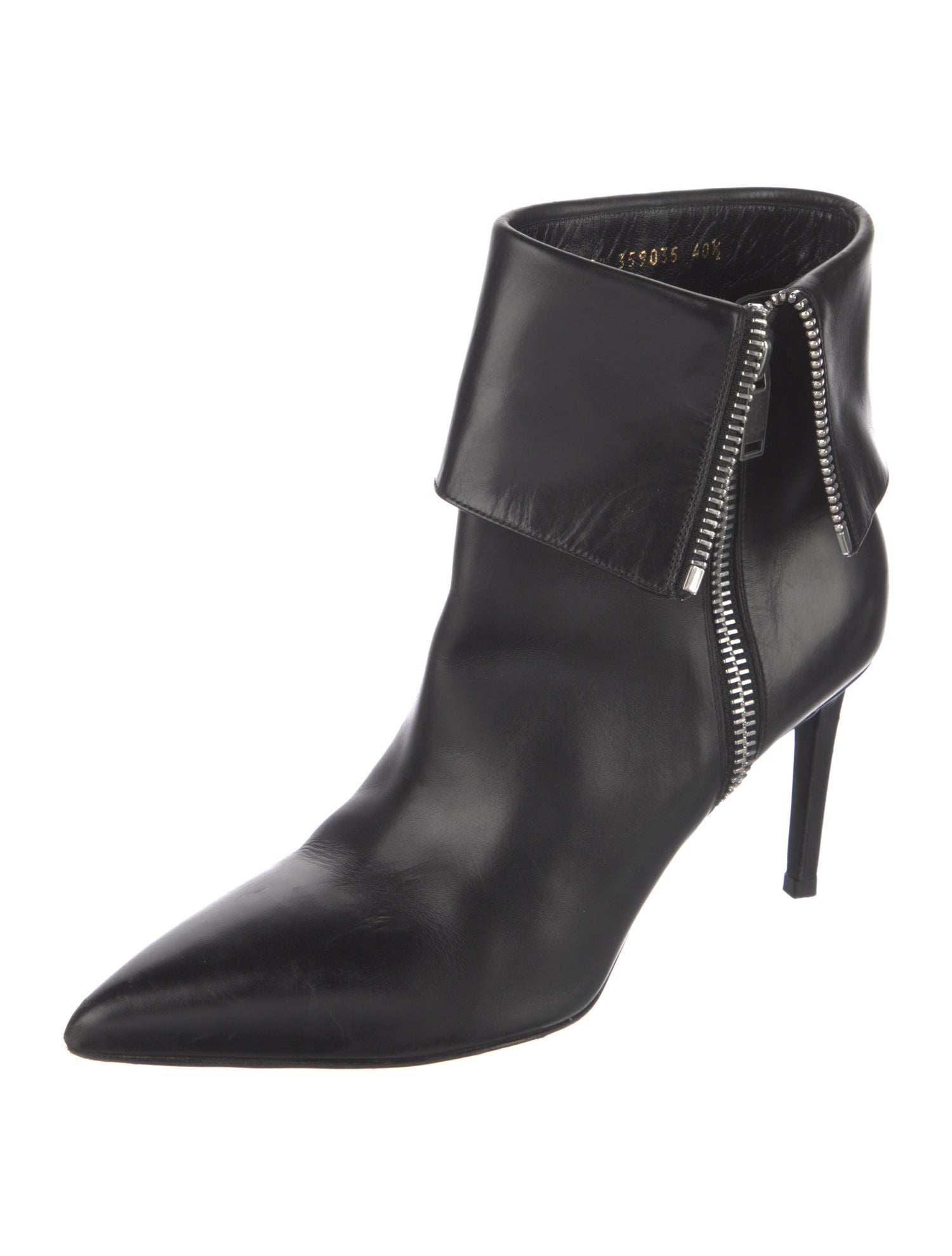 Saint Laurent Leather Boots