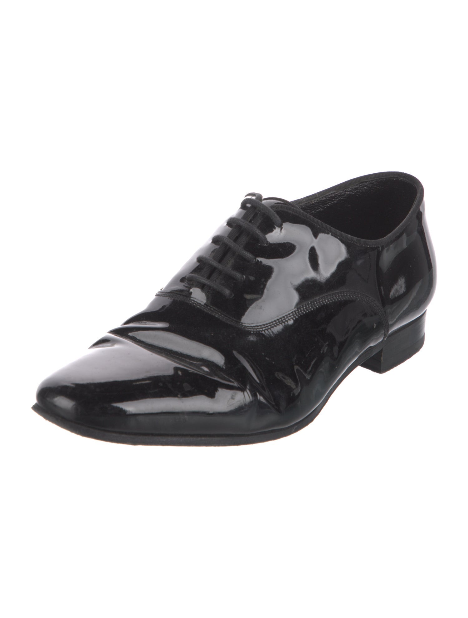 Saint Laurent Patent Leather Oxfords