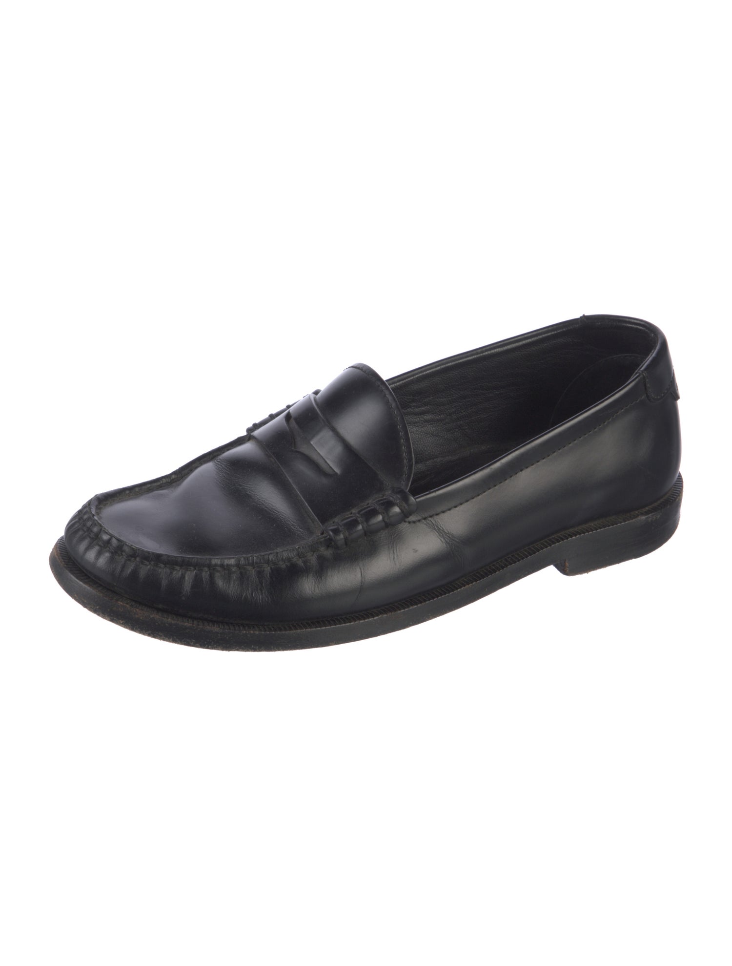 Saint Laurent Leather Loafers