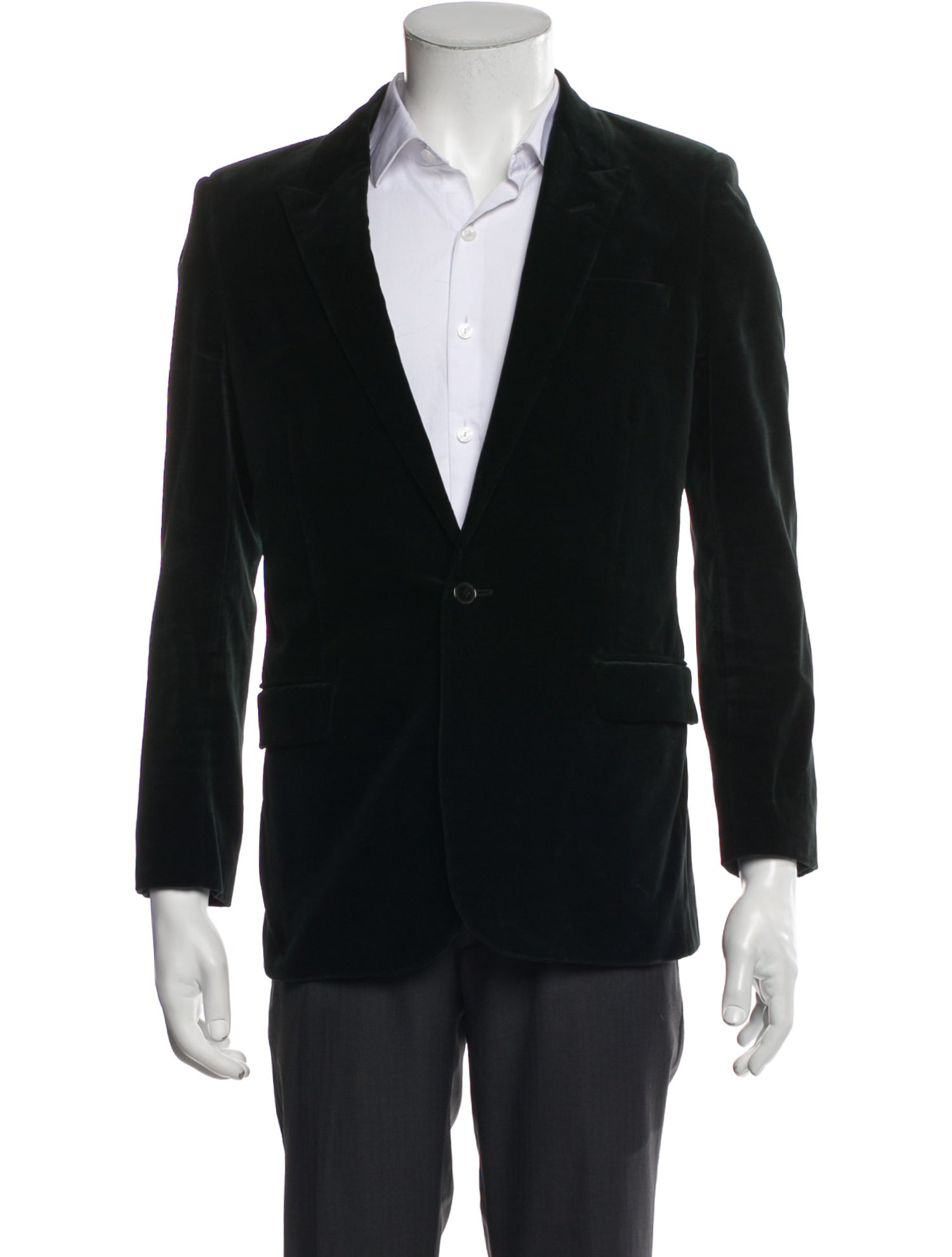 Saint Laurent 2014 Velvet Blazer