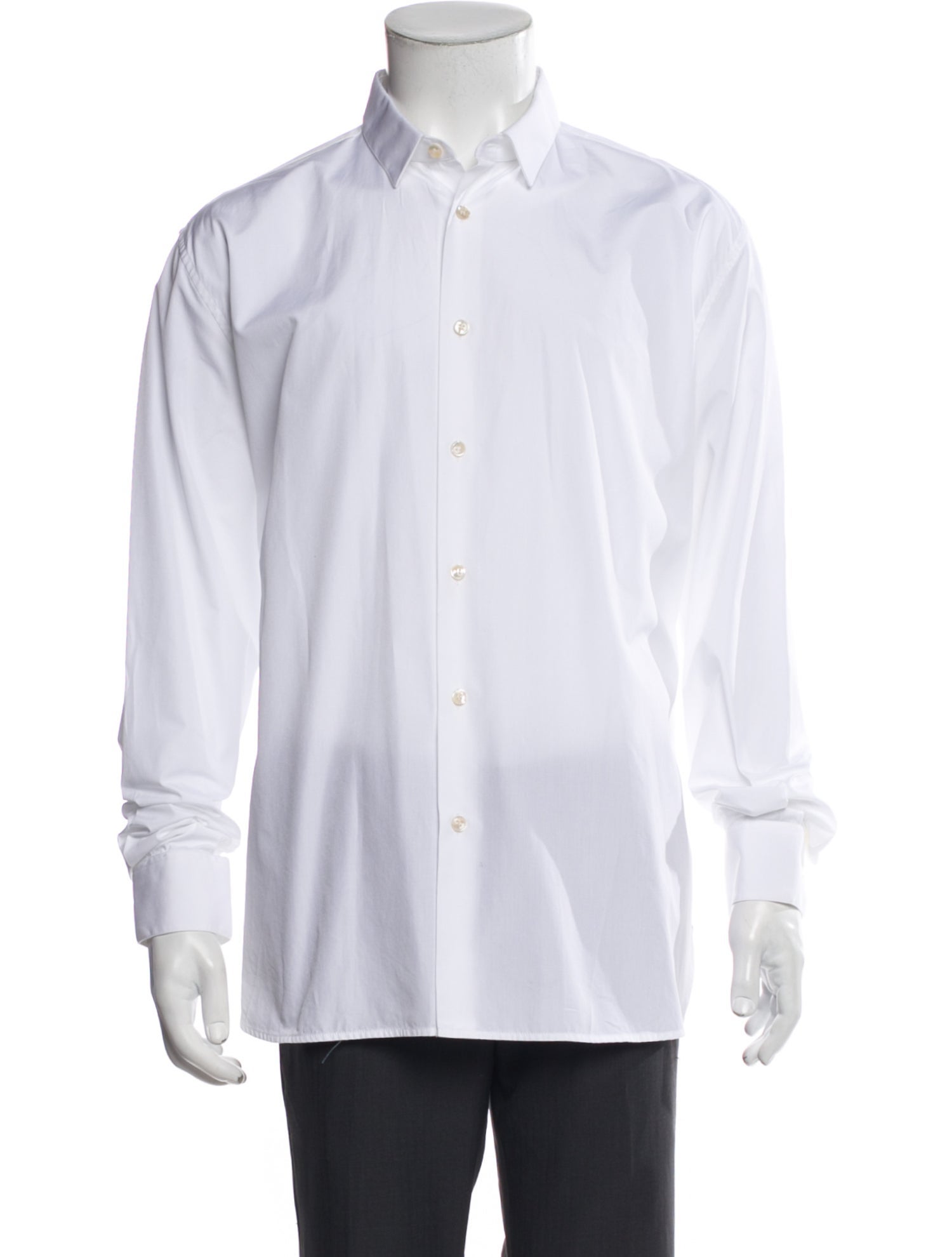 Saint Laurent 2021 Long Sleeve Dress Shirt