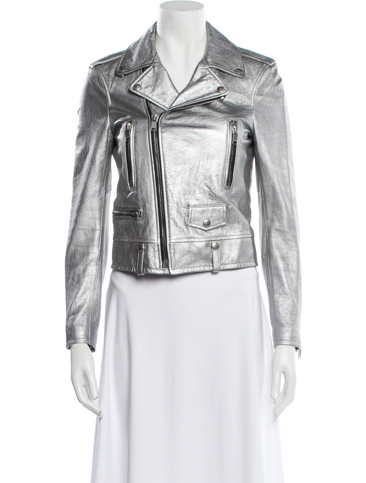 Saint Laurent Leather Biker Jacket