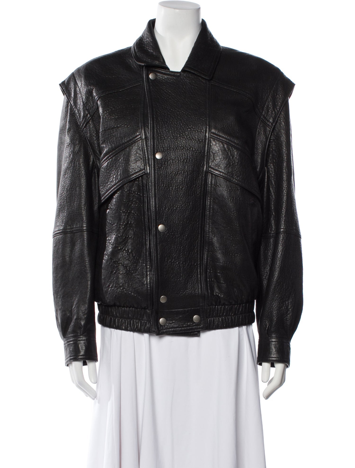 Saint Laurent 2025-2026 Leather Biker Jacket