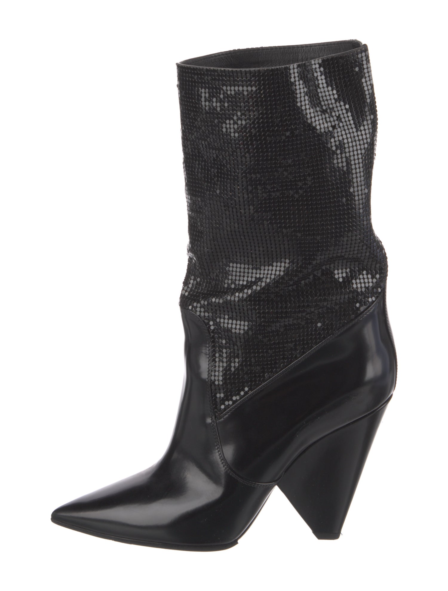 Saint Laurent Leather Boots