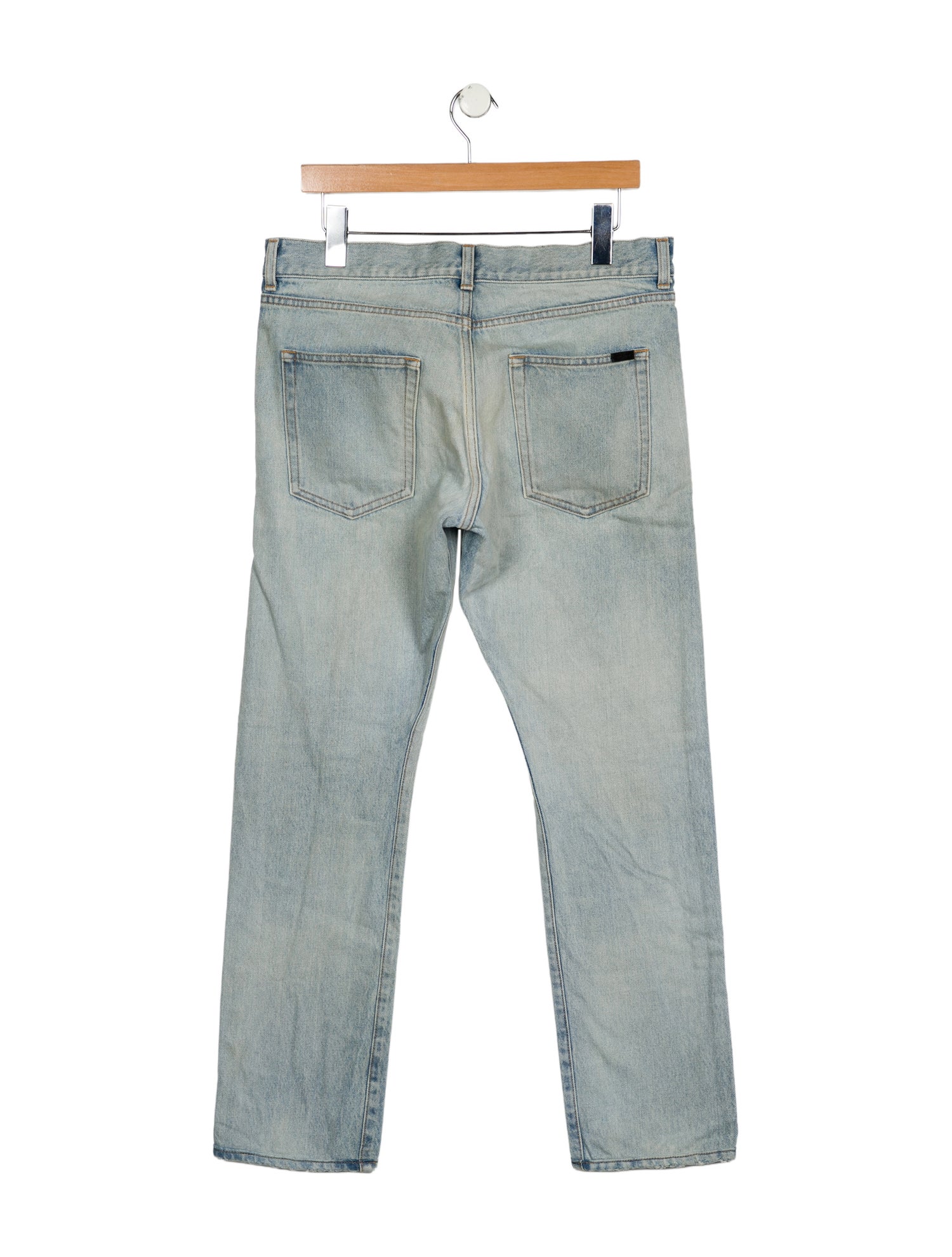 Saint Laurent 2021 Straight-Leg Jeans