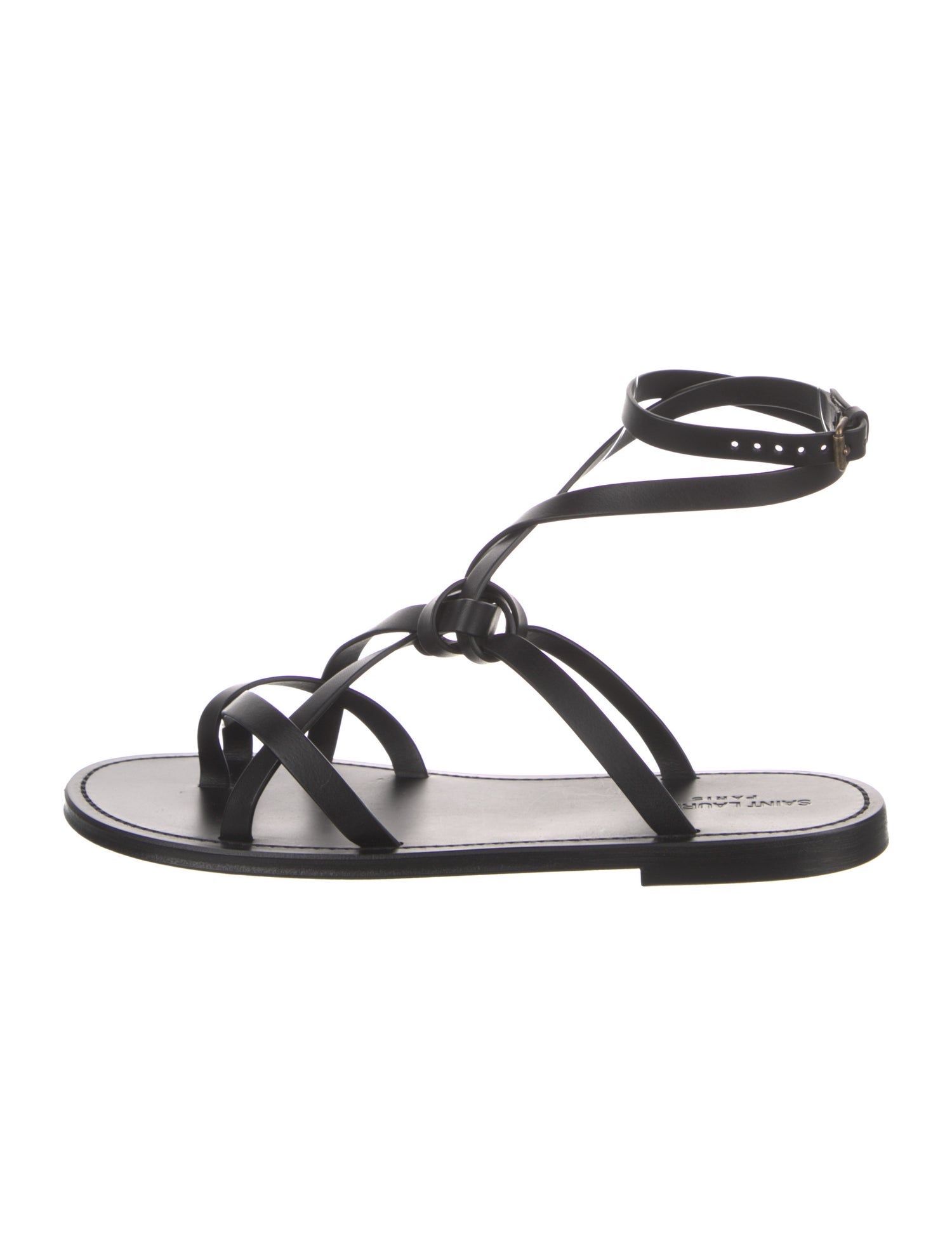 Saint Laurent Leather Sandals